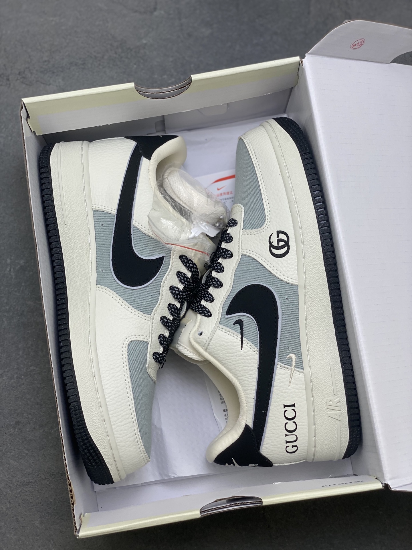 Nike Air Force 1 '07 Low Custom Gucci Sneakers - Limited Edition 10 i1759161893891 4697 0 8