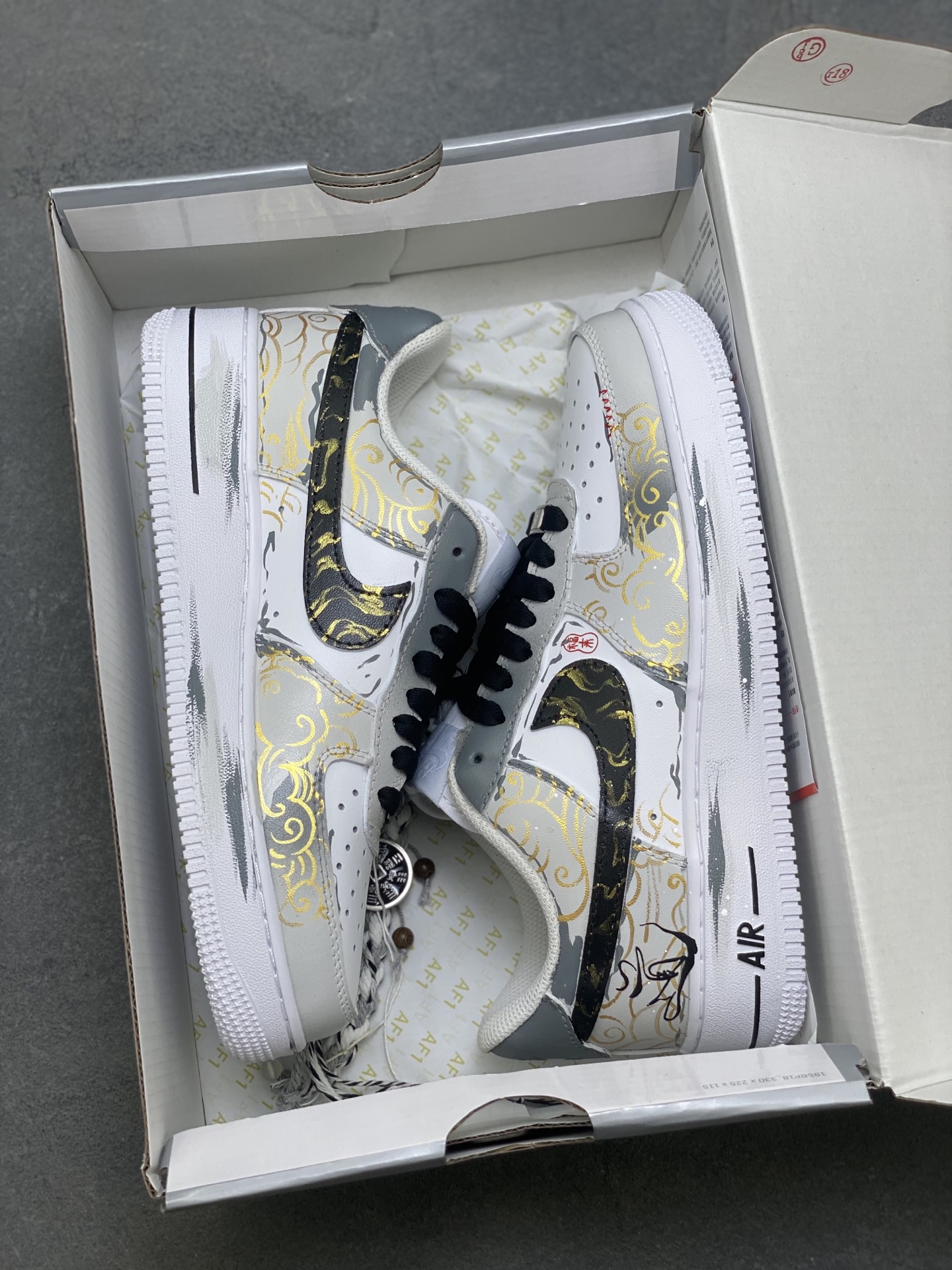 Nike Air Force 1 '07 Low White/Multi-Color Casual Shoes CW2288-111 10 i1759161945733 809 0 8
