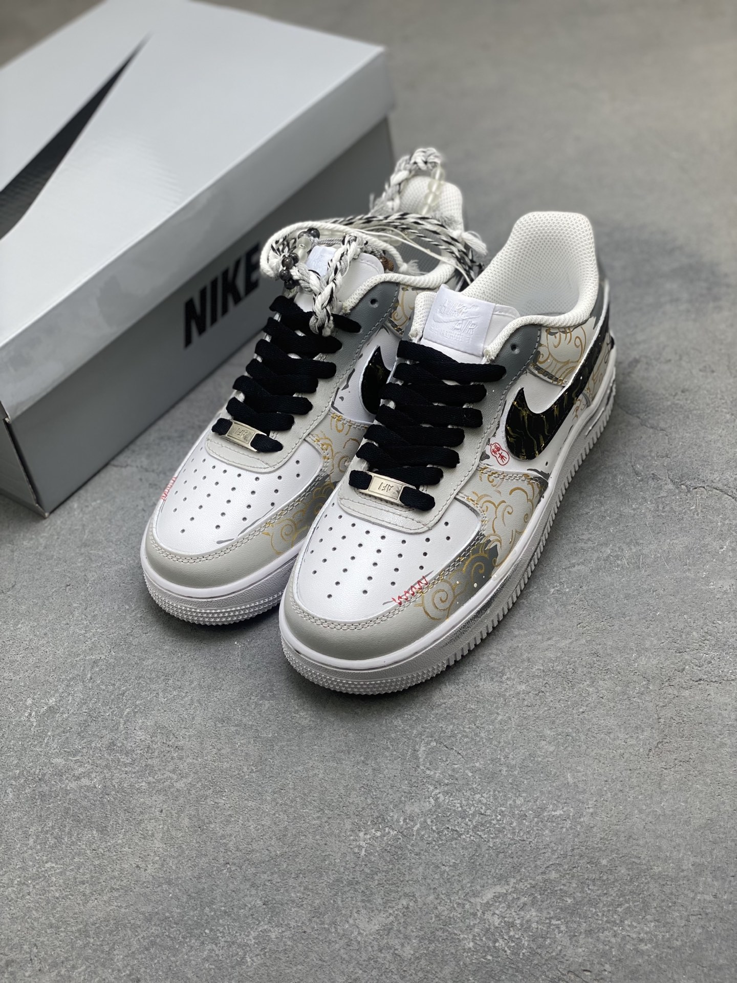 Nike Air Force 1 '07 Low White/Multi-Color Casual Shoes CW2288-111 9 i1759161945922 5660 0 7