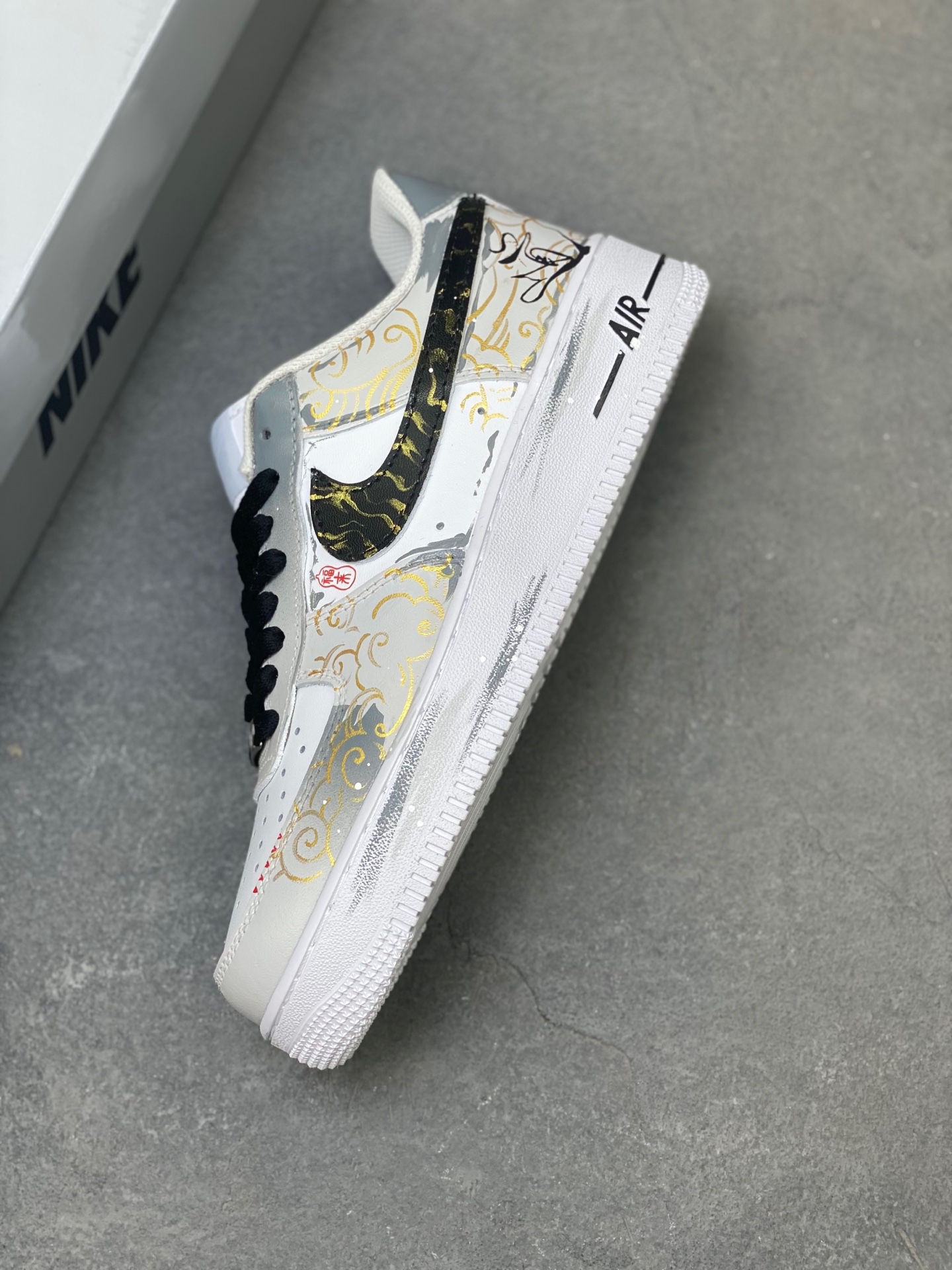 Nike Air Force 1 '07 Low White/Multi-Color Casual Shoes CW2288-111 8 i1759161955305 6342