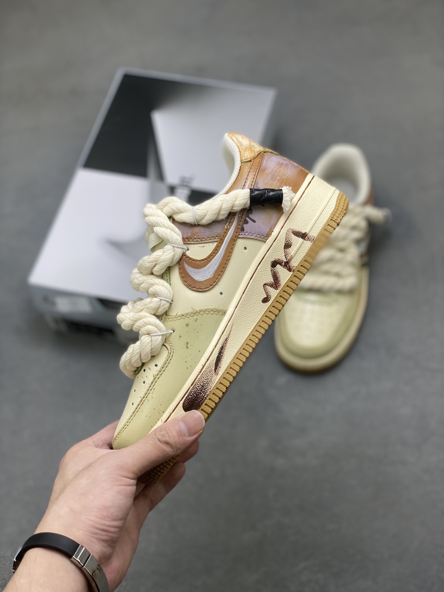 Nike Air Force 1 '07 Low Custom Sneakers - Limited Edition, Unique Design 4 i1759161997311 3486 0 2