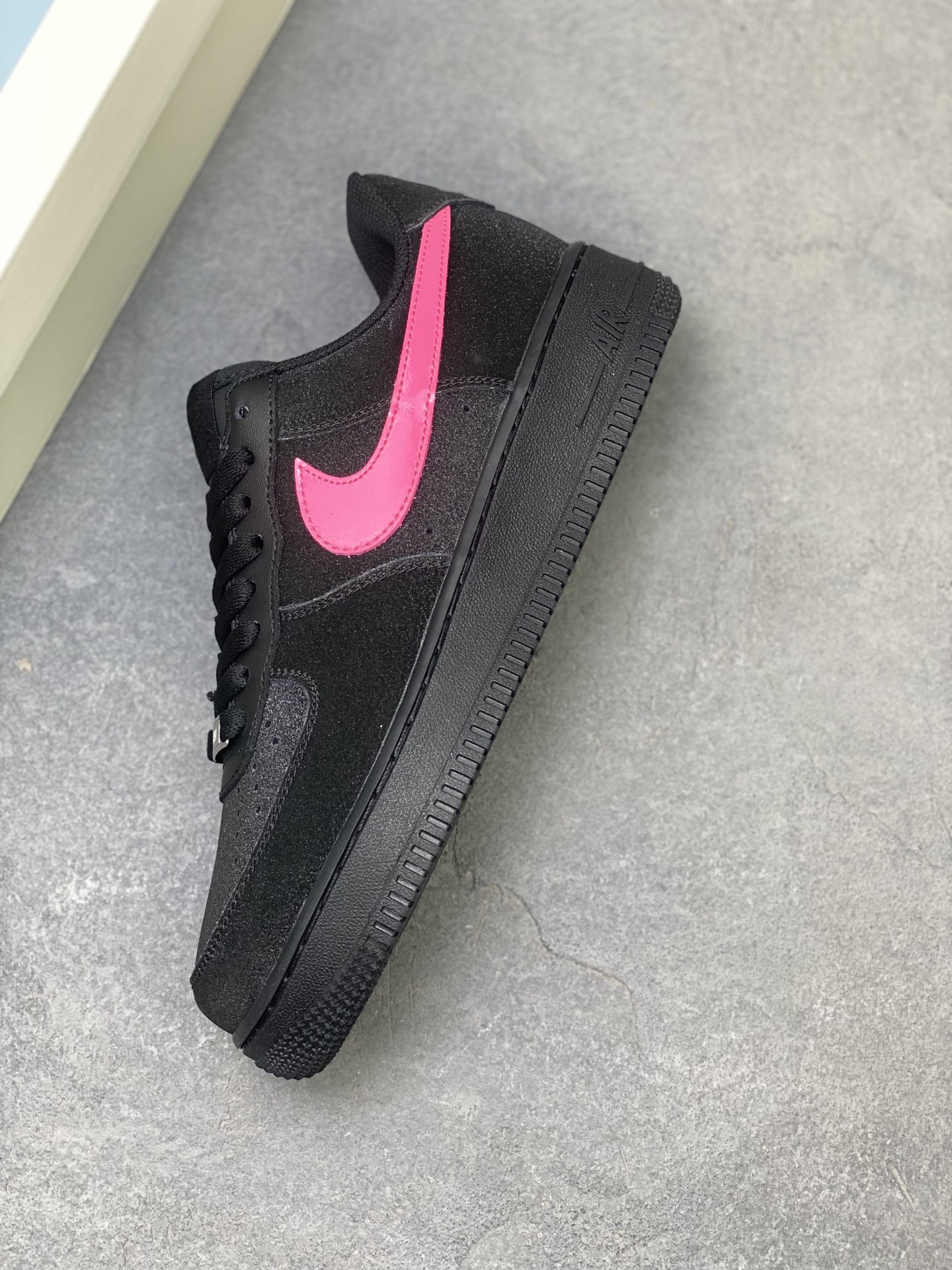Nike Air Force 1 Black/Pink Accent Sneakers - Style CW2288-015 8 i1759162156814 3897 0 6