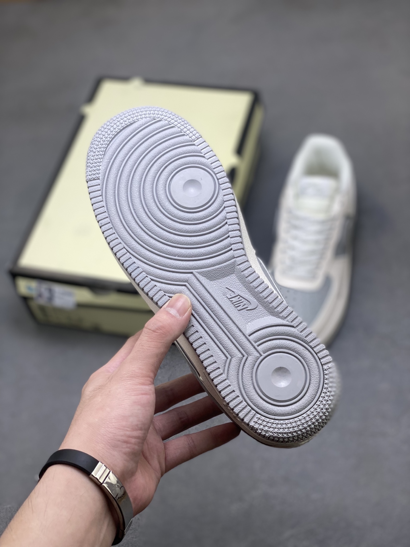 Nike Air Force 1 Low Grey and White Casual Shoes - Style & Comfort 7 i1759162209424 4189 0 5