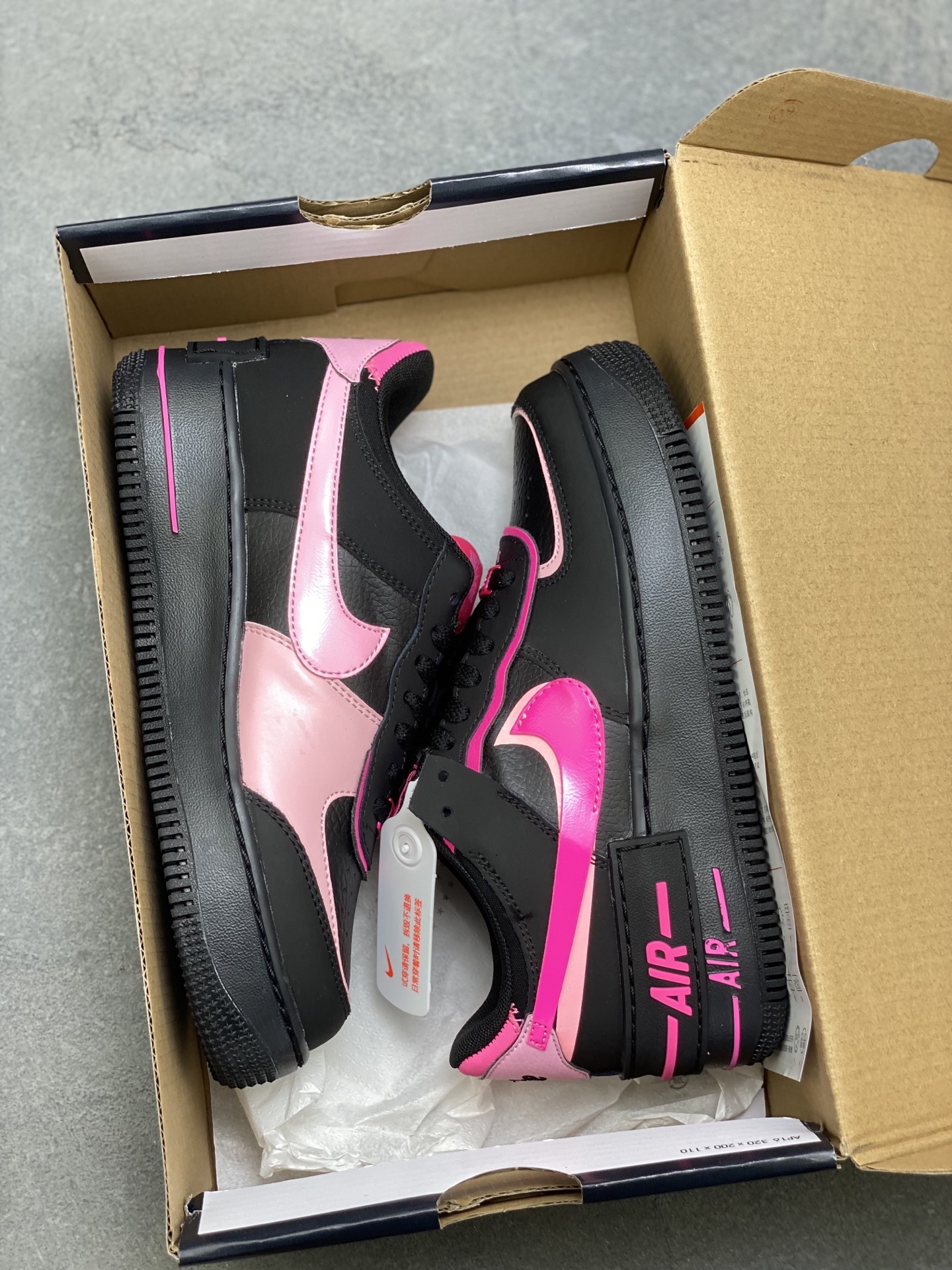 Nike Air Force 1 '07 Low Black/Pink Women's Shoes - Limited Edition 10 i1759858168835 4975 0 8