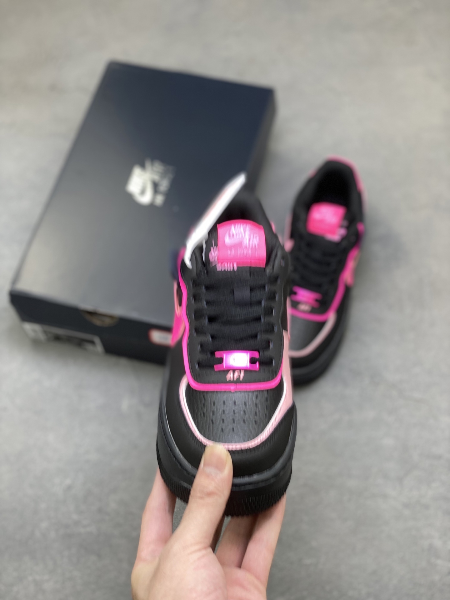 Nike Air Force 1 '07 Low Black/Pink Women's Shoes - Limited Edition 3 i1759858168950 7004 0 1