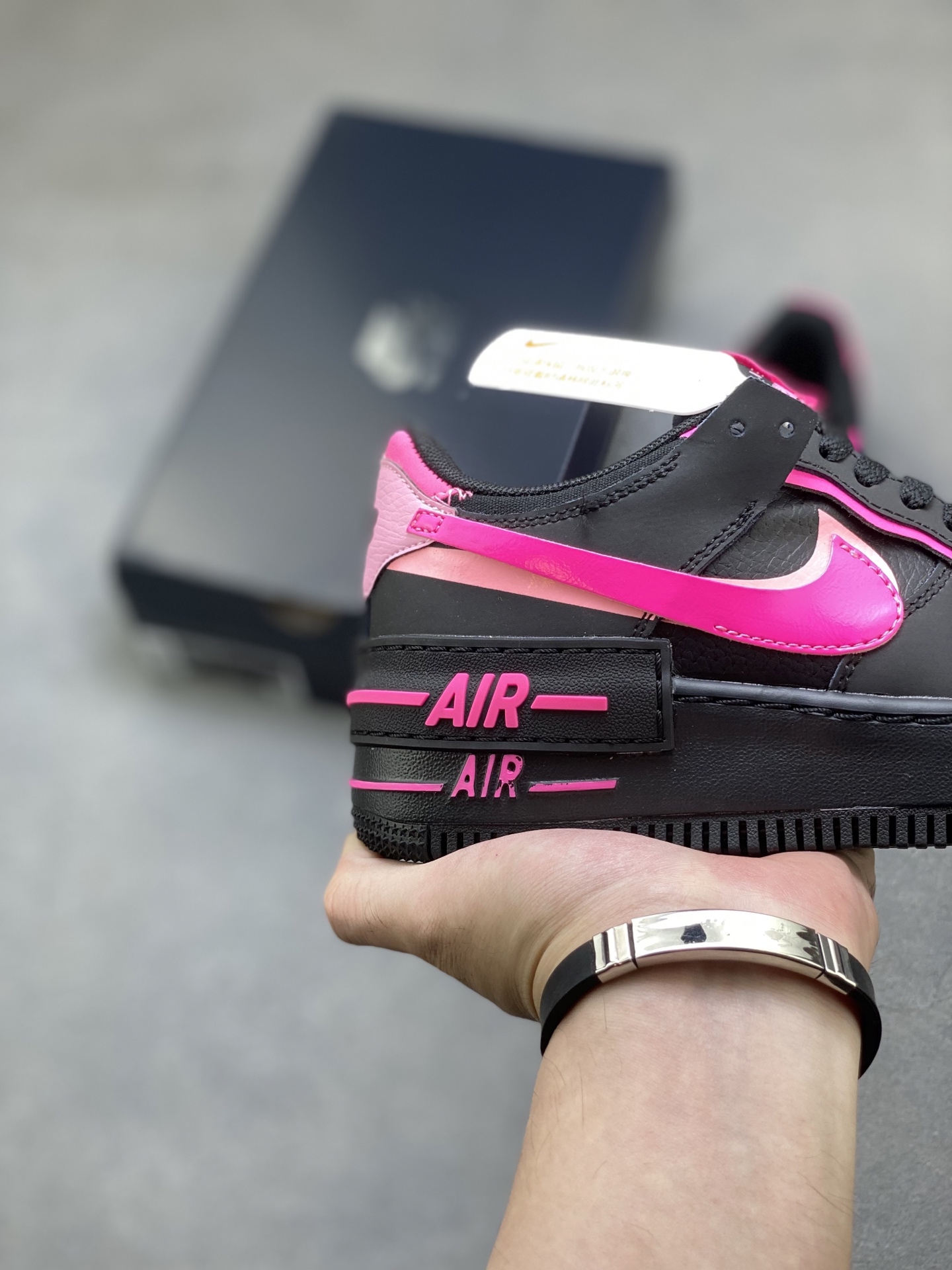 Nike Air Force 1 '07 Low Black/Pink Women's Shoes - Limited Edition 6 i1759858169070 8412 0 4
