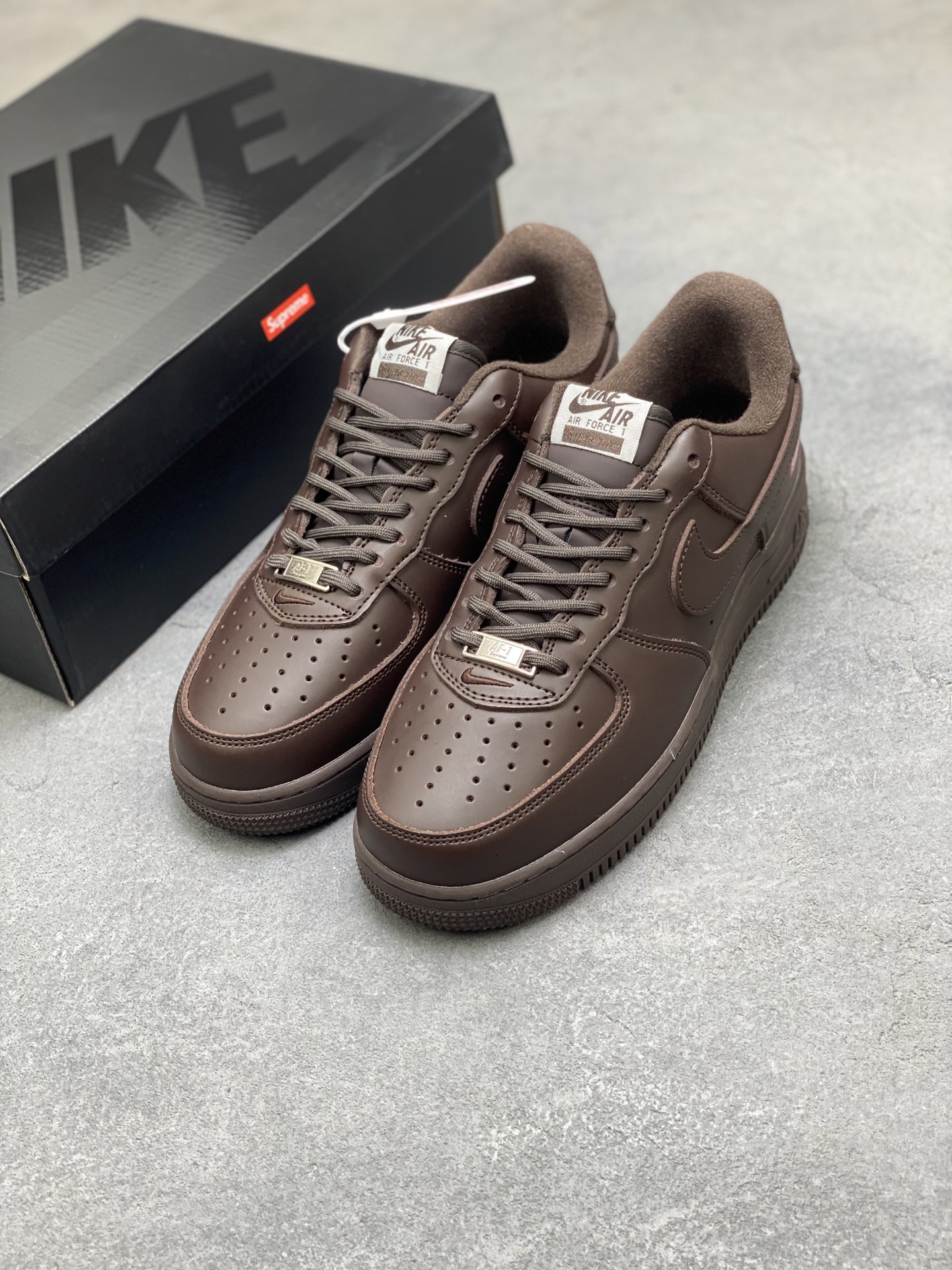 Nike Air Force 1 '07 Low Supreme Brown CU9225-200 Sneakers 9 i1759858316035 6468 0 7