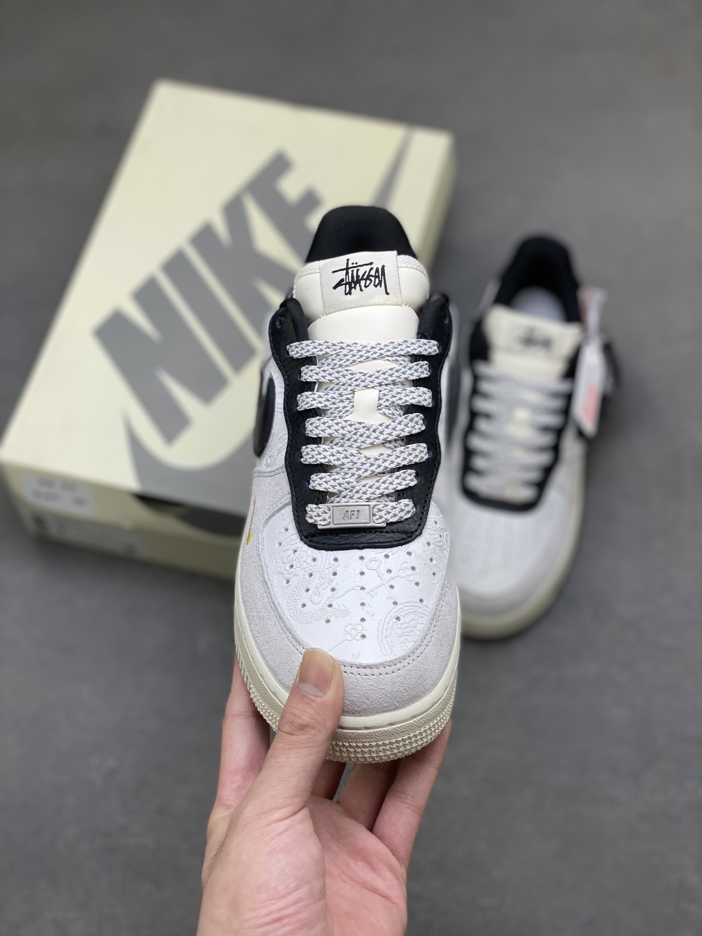 Nike Air Force 1 '07 Low Stüssy Fossil Stone Sneakers Limited Edition 3 i1759858466915 7585 0 1