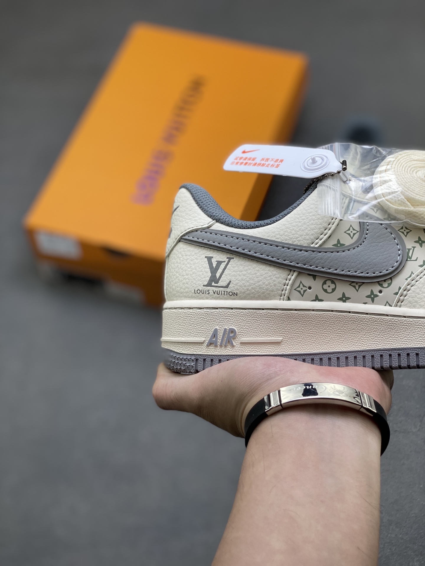 Nike Air Force 1 '07 Low Louis Vuitton Custom Sneakers - Limited Edition 6 i1759858645152 9583 0 4