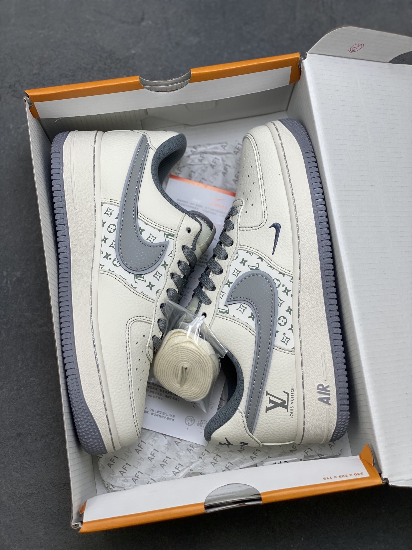Nike Air Force 1 '07 Low Louis Vuitton Custom Sneakers - Limited Edition 10 i1759858649400 4117 0 8