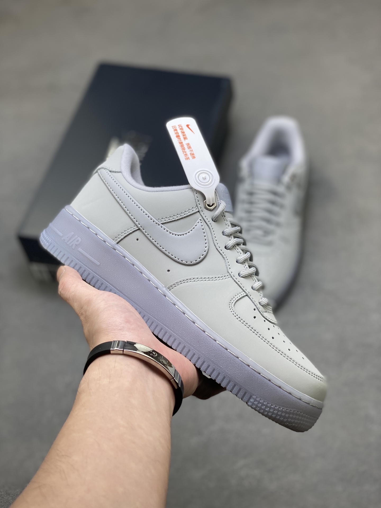 Nike Air Force 1 '07 Low Grey Casual Sneaker CJ9179-002 Limited Edition 2 i1759858702142 2314 0 0