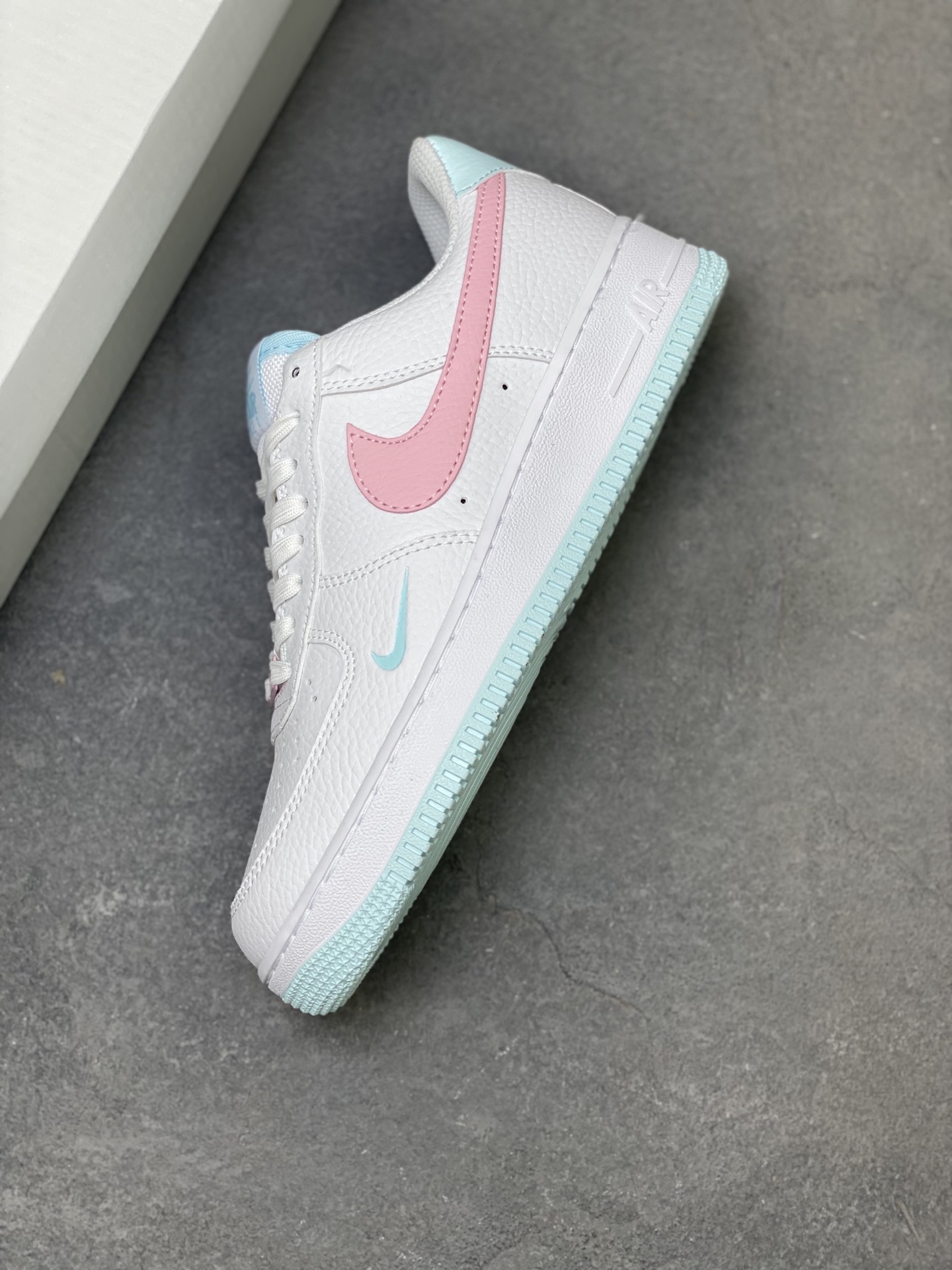 Nike Air Force 1 Low White Pink Blue Casual Shoes IH0640-161 8 i1759858972243 6184 0 6