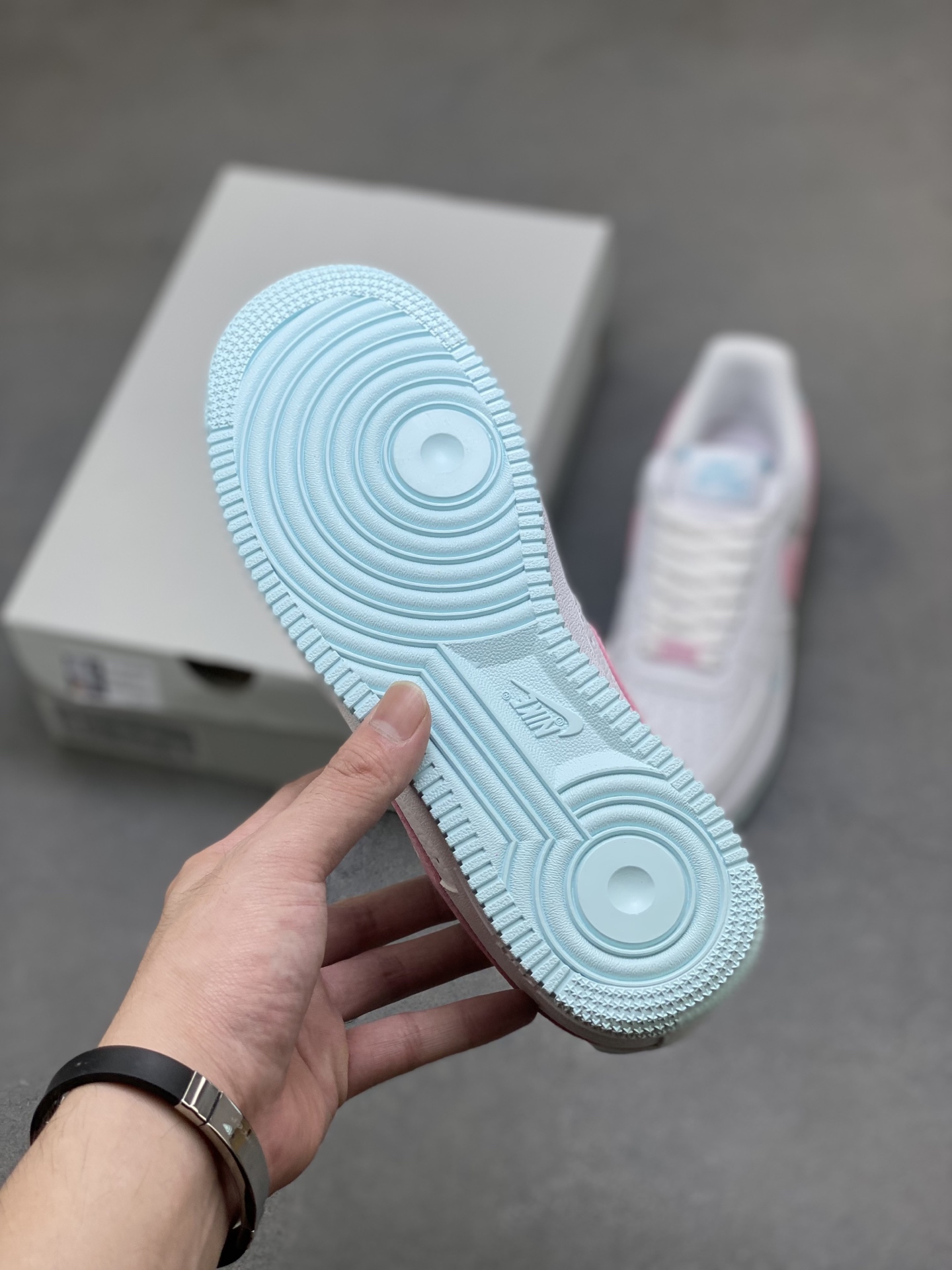 Nike Air Force 1 Low White Pink Blue Casual Shoes IH0640-161 7 i1759858973434 4125 0 5