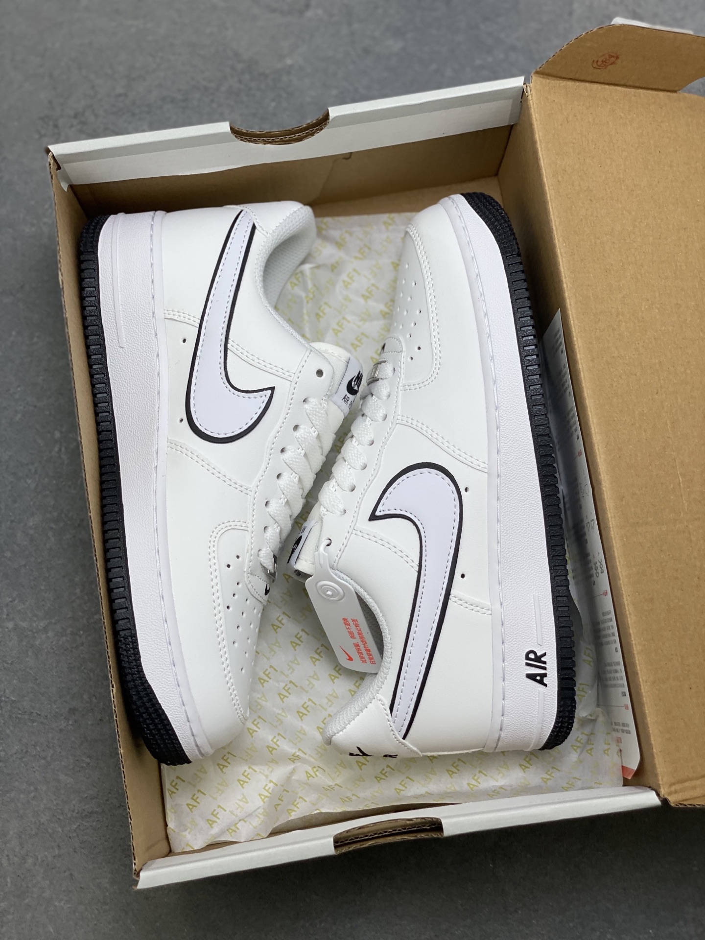 Nike Air Force 1 Low White/Black DV0788 Comfort Sneakers Men's Size 10 i1759859061686 1651 0 8