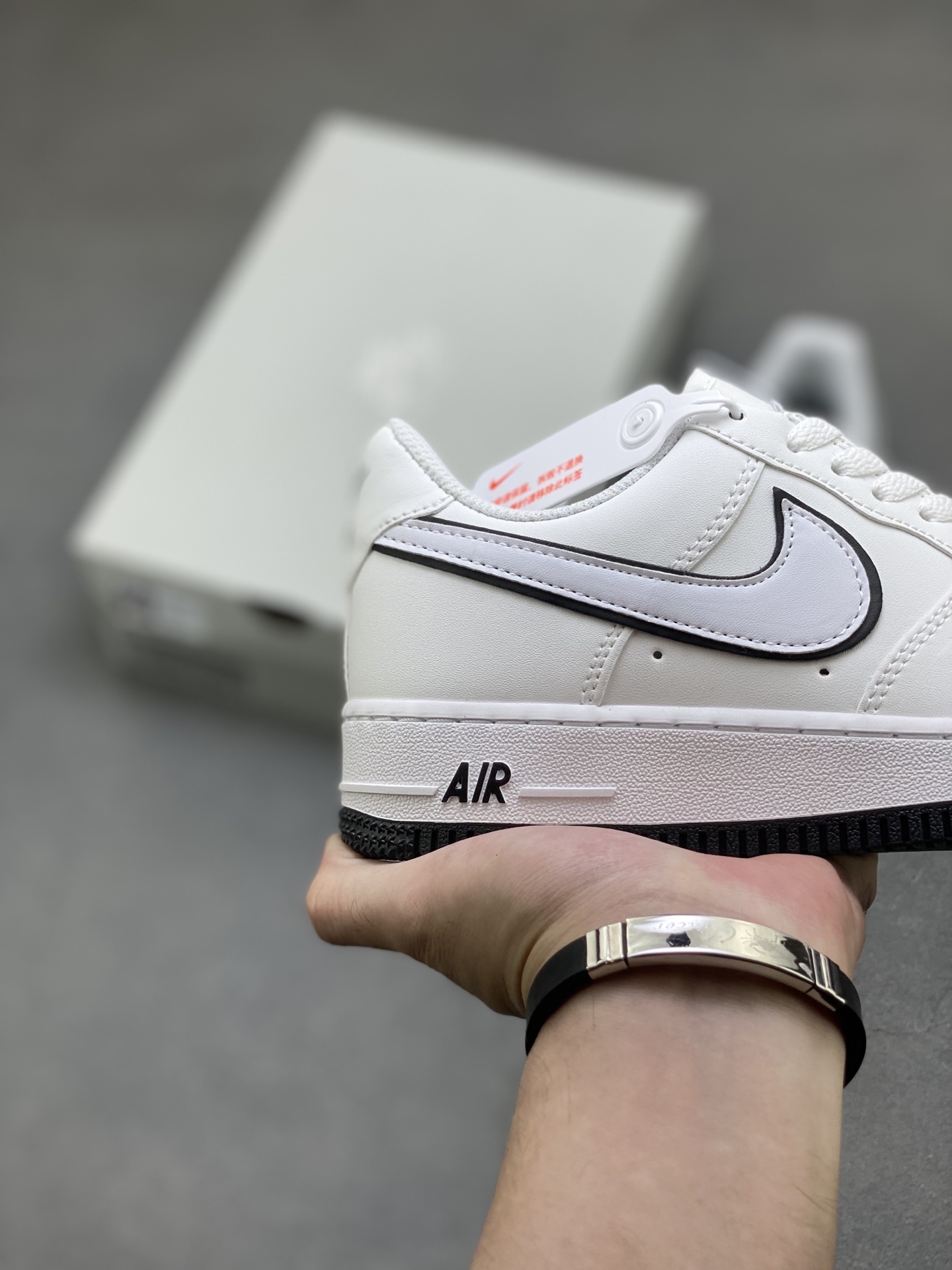 Nike Air Force 1 Low White/Black DV0788 Comfort Sneakers Men's Size 6 i1759859062323 2952 0 4