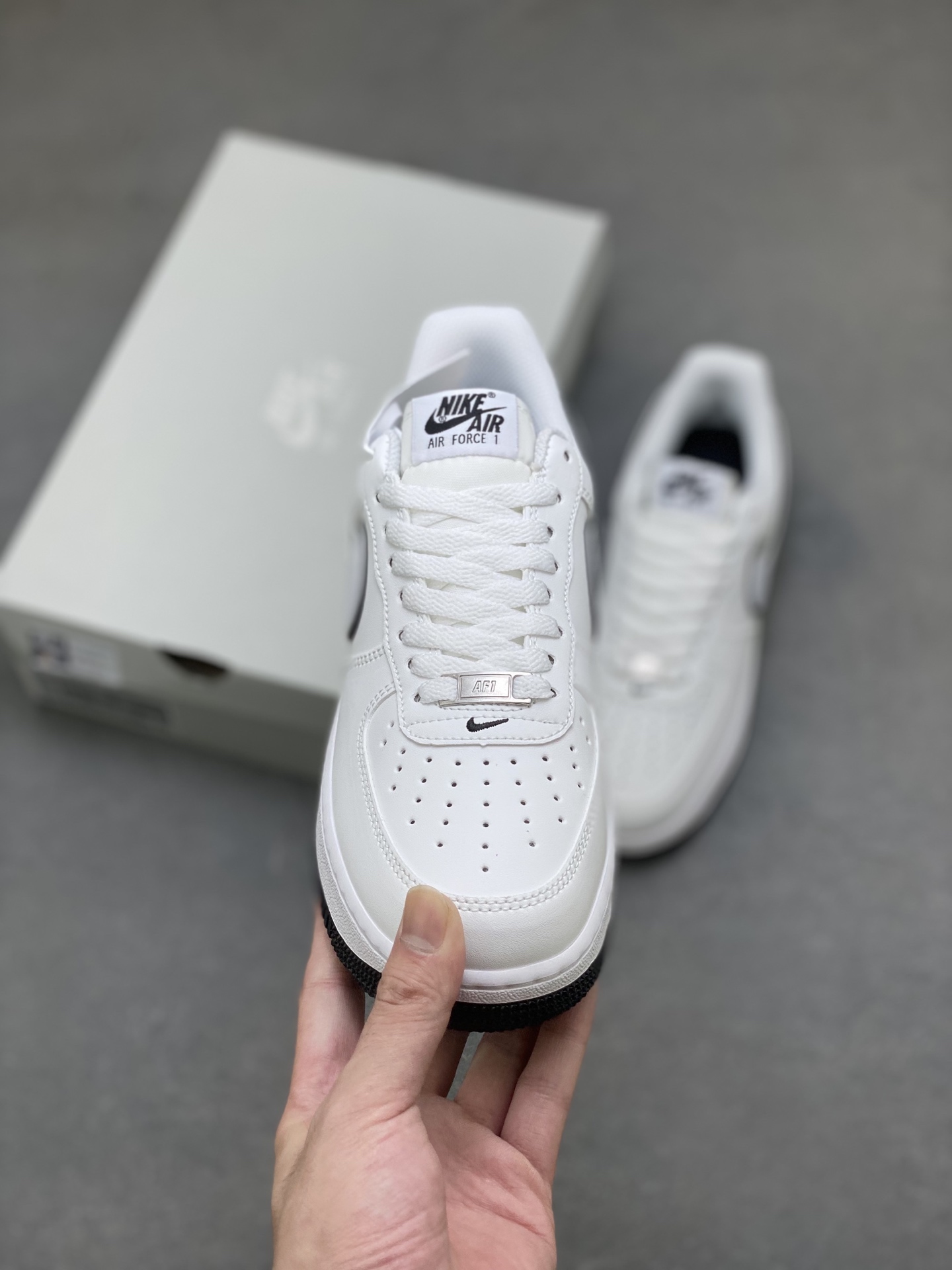 Nike Air Force 1 Low White/Black DV0788 Comfort Sneakers Men's Size 3 i1759859072652 4198 0 1