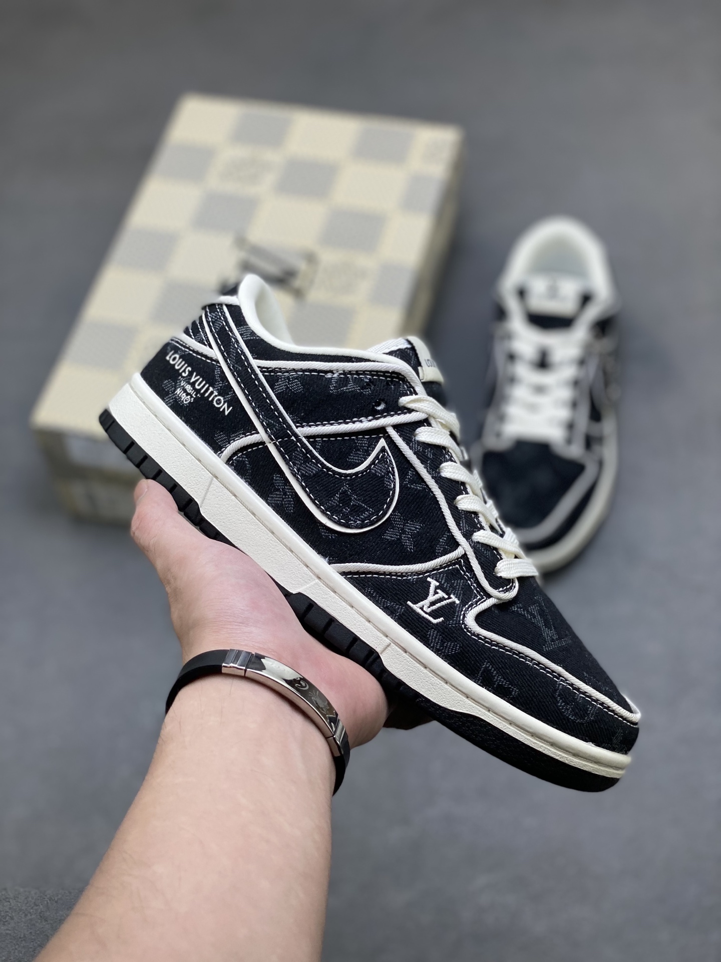 Nike SB Dunk Low Louis Vuitton Custom Sneakers - Premium Quality & Design