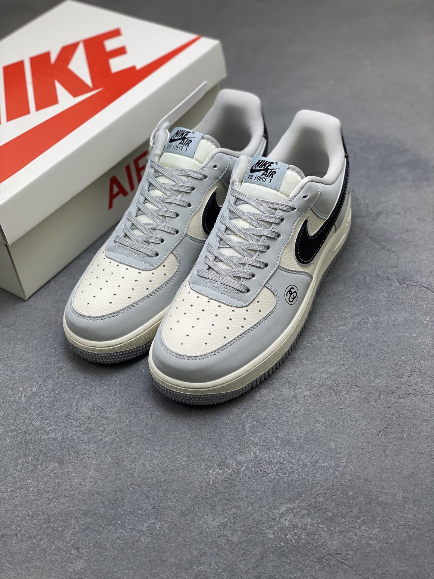 Nike Air Force 1 '07 Low Stussy Collab Sneakers - Limited Edition 9 i1759943682019 9016 0 7