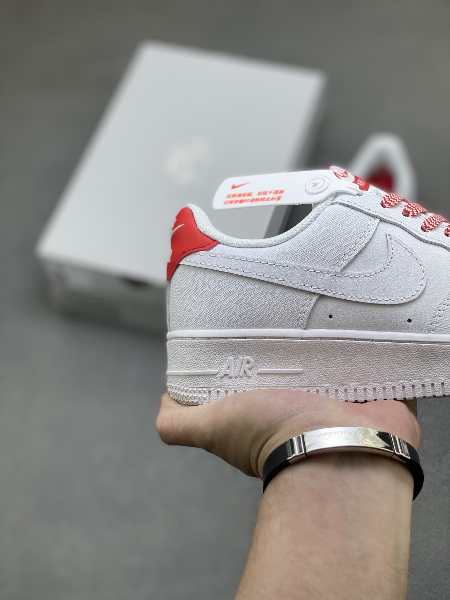 Nike Air Force 1 '07 Low White/Red, Premium Leather, Limited Edition 6 i1759943879739 1267 0 4