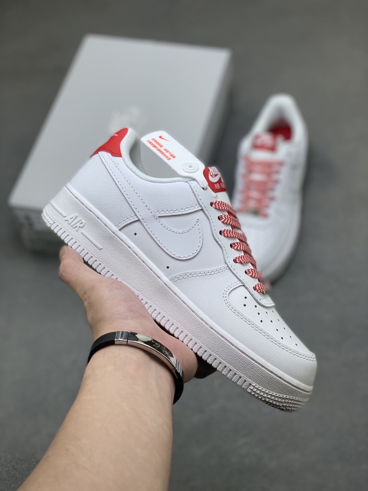 Nike Air Force 1 '07 Low White/Red, Premium Leather, Limited Edition 2 i1759943882228 1002 0 0