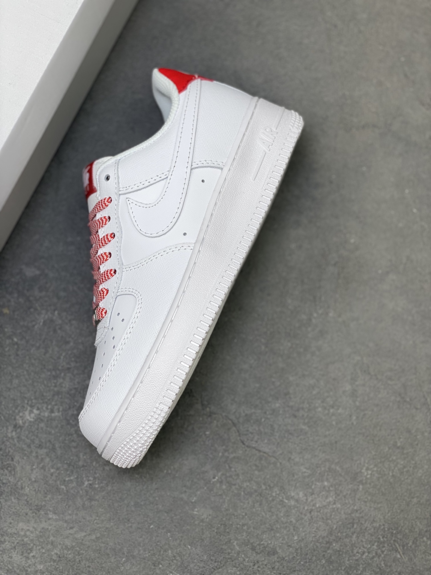 Nike Air Force 1 '07 Low White/Red, Premium Leather, Limited Edition 8 i1759943883789 5124 0 6