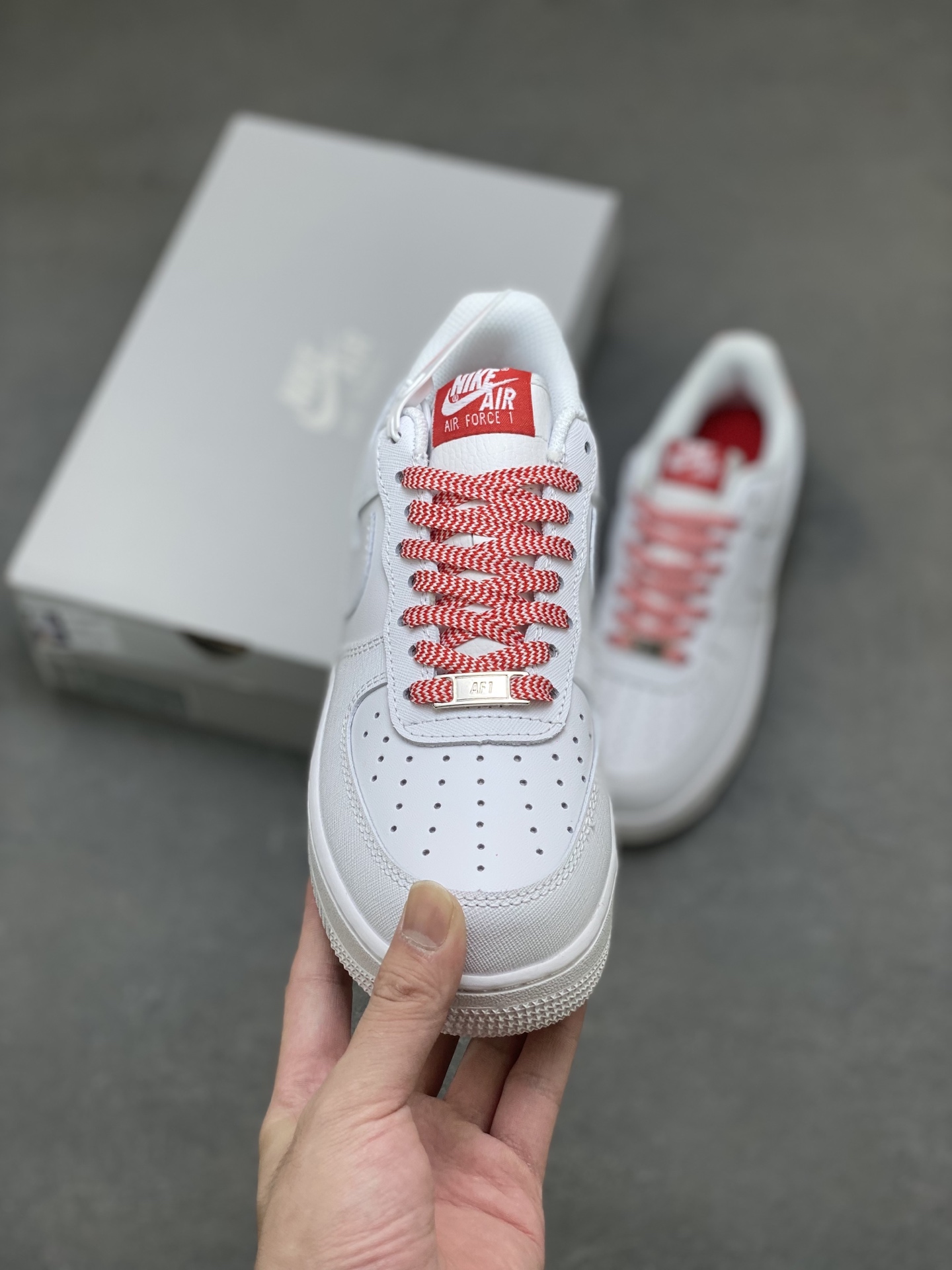 Nike Air Force 1 '07 Low White/Red, Premium Leather, Limited Edition 3 i1759943885301 6938 0 1