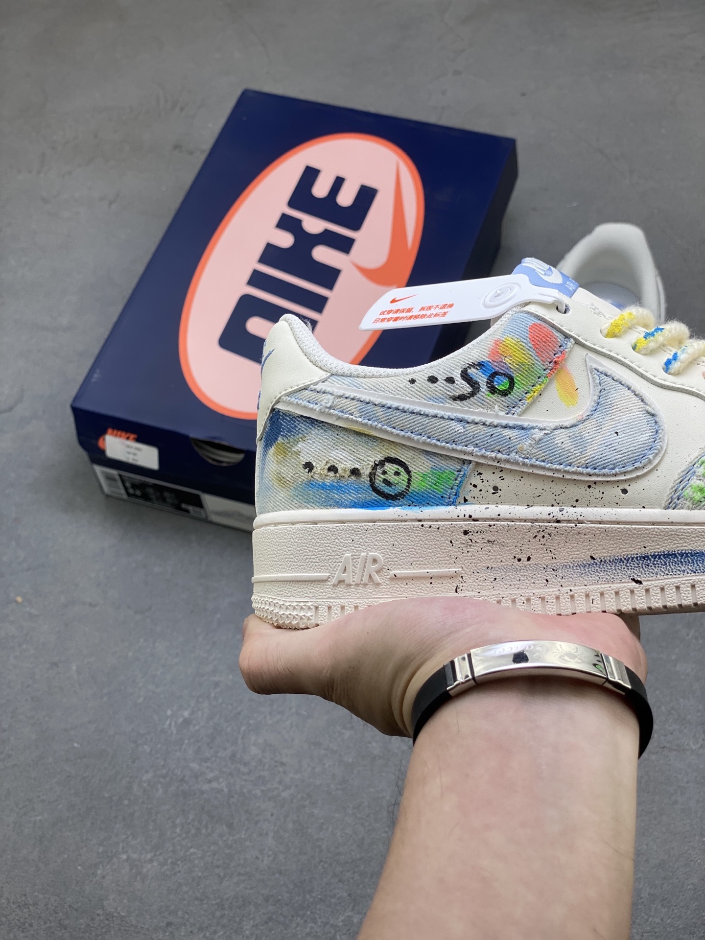 Nike Air Force 1 '07 Low Sneakers - Limited Edition, Graffiti Design 6 i1759943999906 3719 0 4