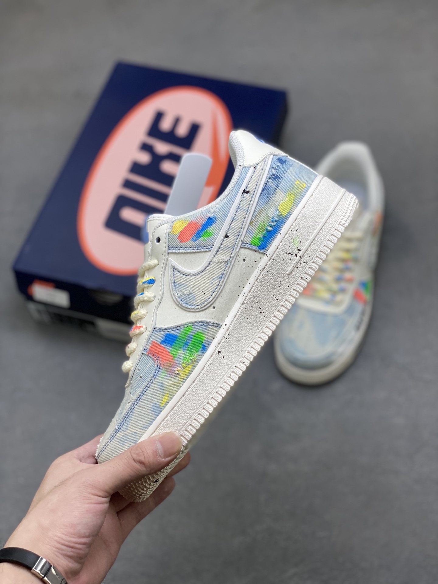 Nike Air Force 1 '07 Low Sneakers - Limited Edition, Graffiti Design 4 i1759944007181 5299 0 2