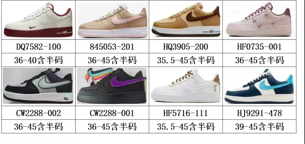 Nike Air Force 1 Low Casual Shoes - Style and Comfort Combined 1 Nike Air Force 1: Classic Style & Modern Comfort, Various Colors and Sizes