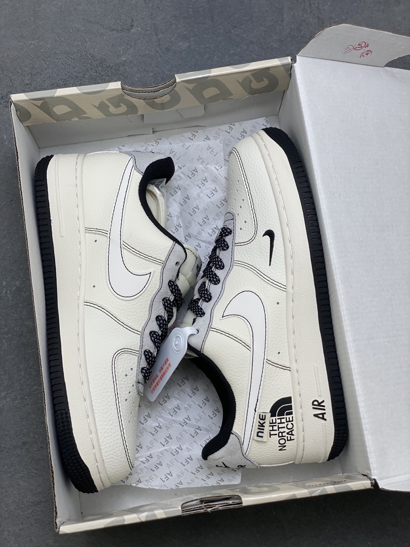 Nike Air Force 1 '07 Low White Black Sneakers JS8028-015 Limited Edition 10 i1760027211145 5264 0 8