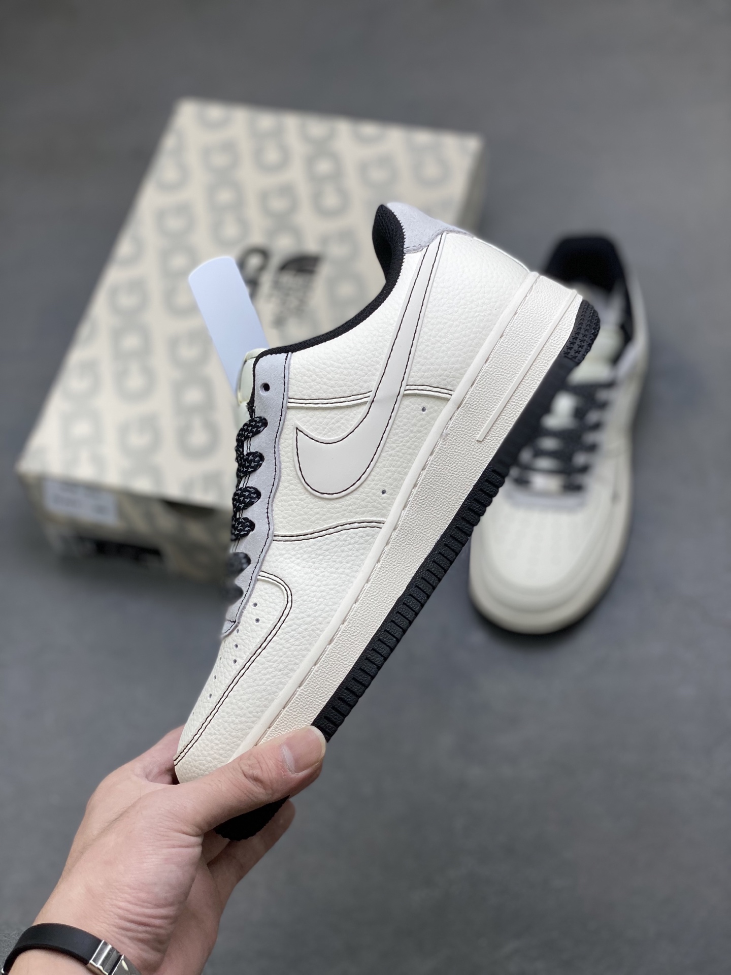Nike Air Force 1 '07 Low White Black Sneakers JS8028-015 Limited Edition 4 i1760027215172 7536 0 2