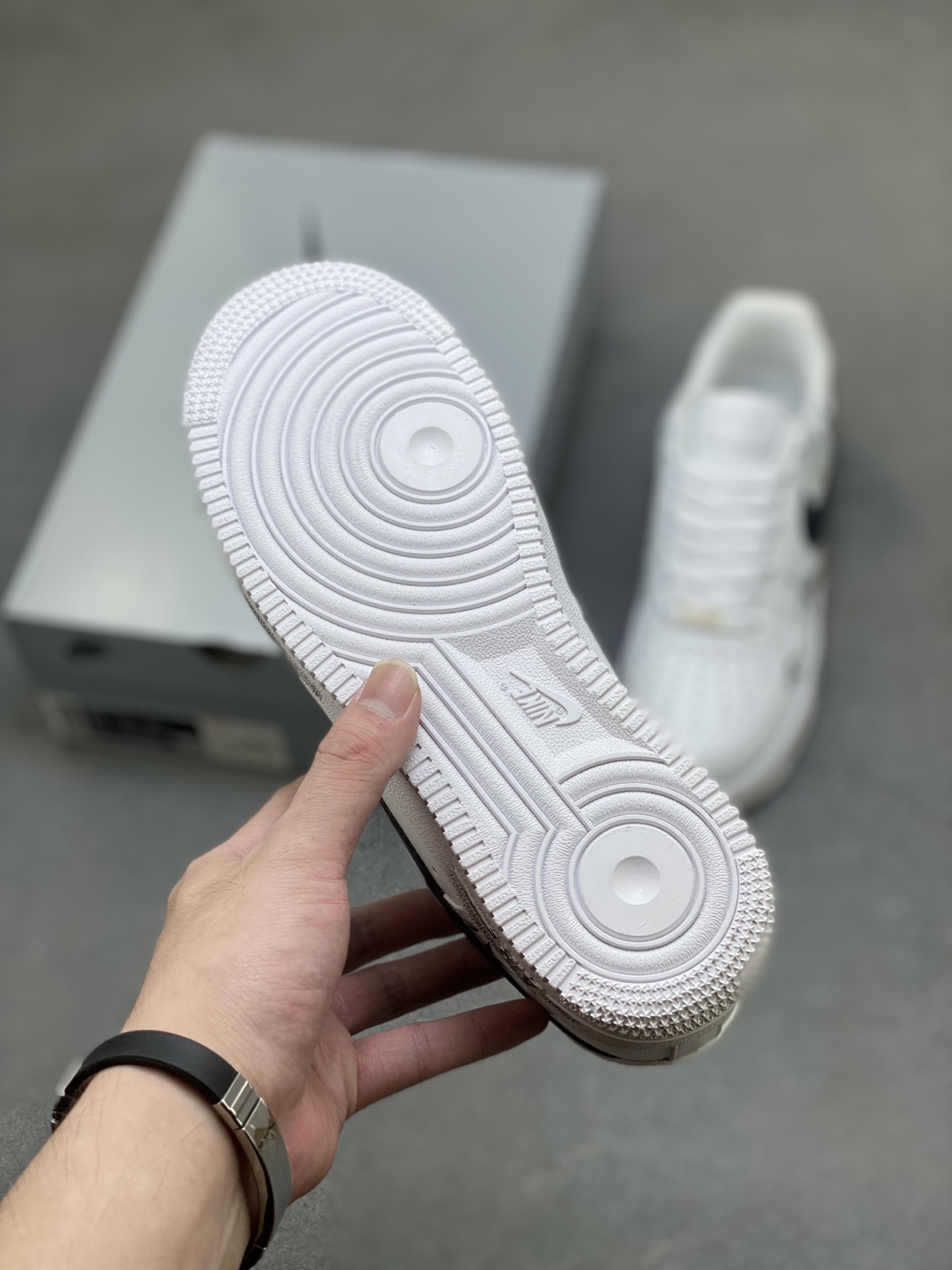 Nike Air Force 1 '07 Low White/Black Custom Sneakers Limited Edition 7 i1760198851860 9999 0 5