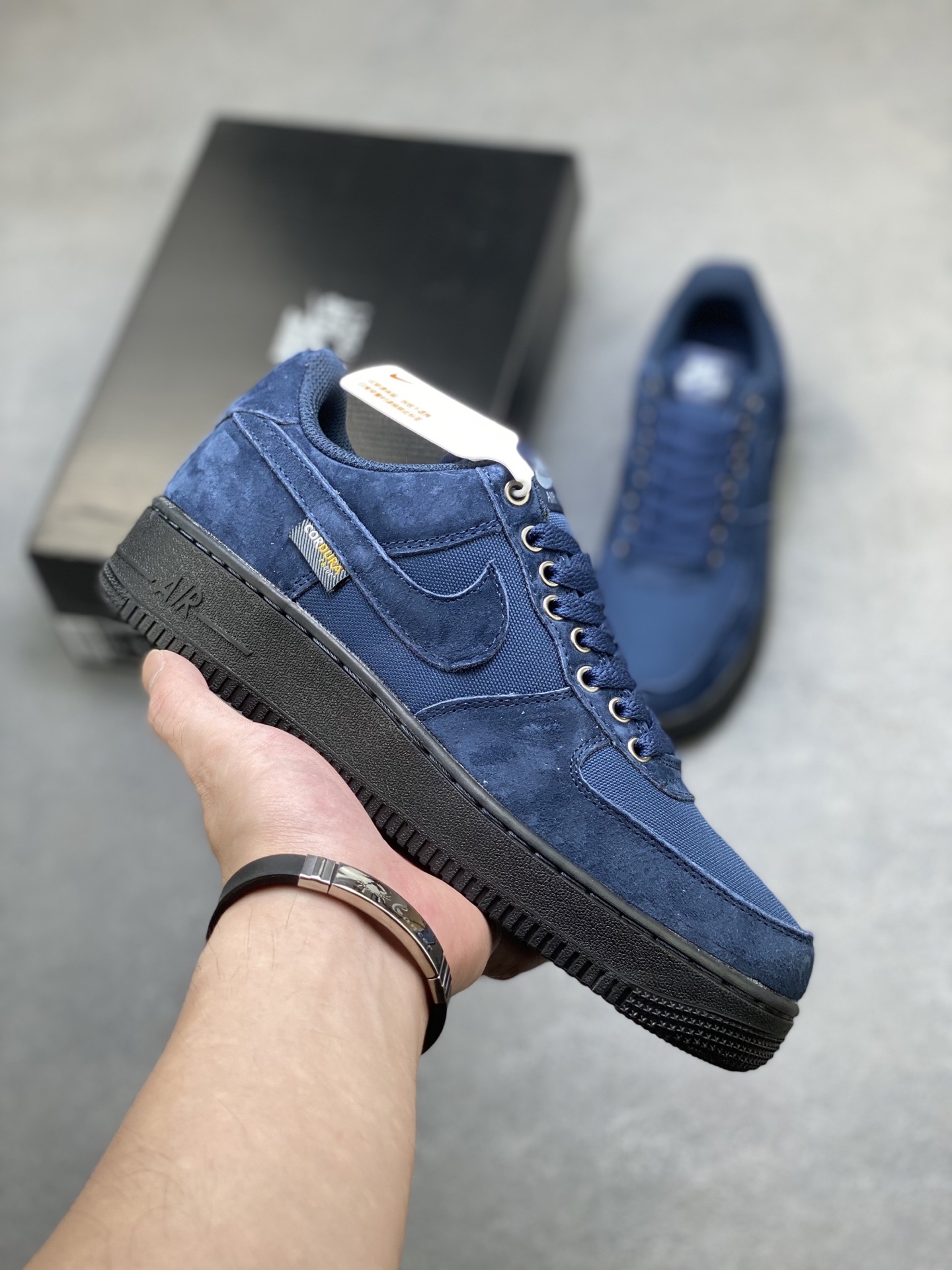 Nike Air Force 1 '07 Low Blue Cordura Sneakers HQ3822-400 Limited Edition 2 i1760198980303 7493 0 0