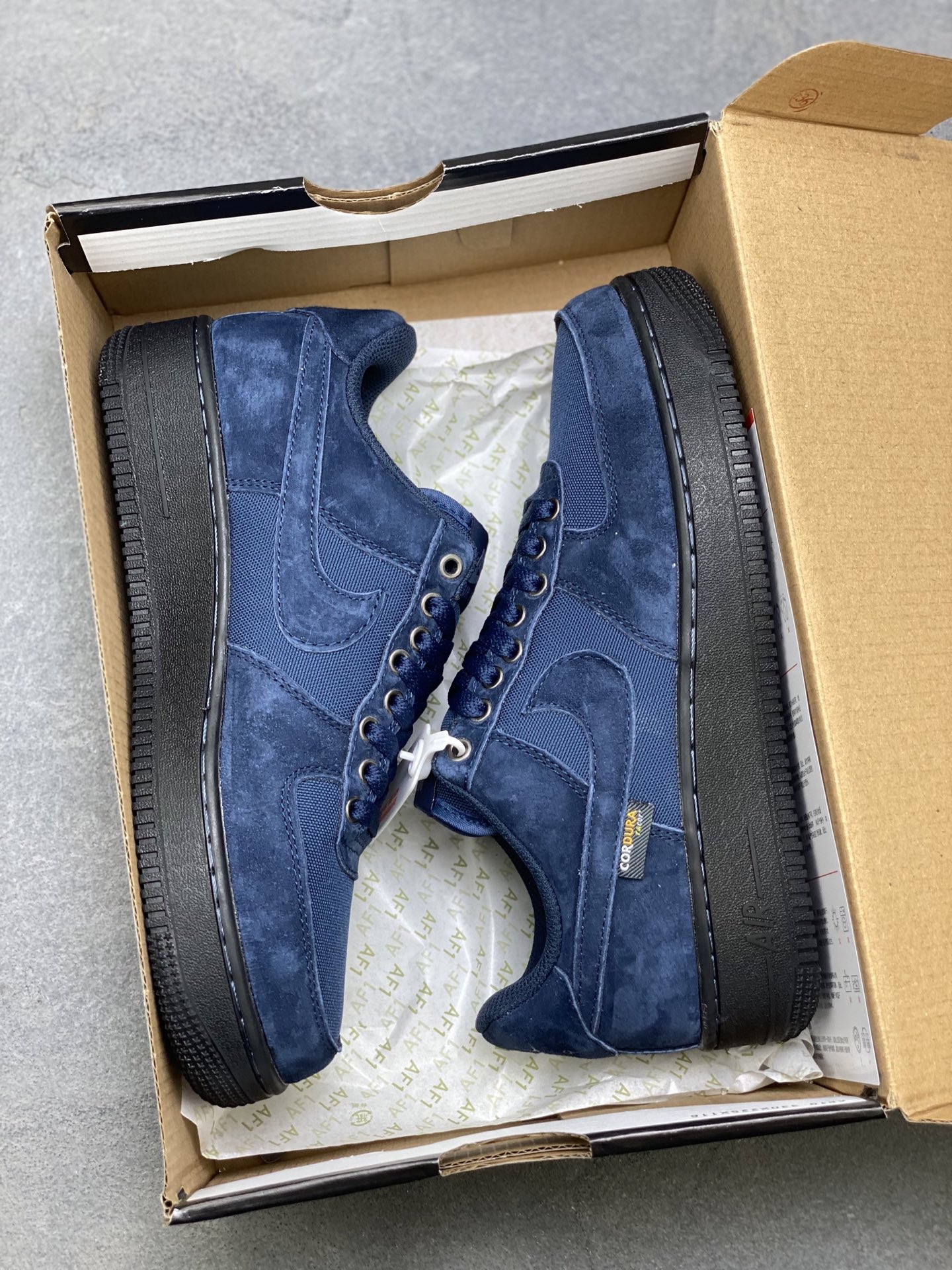 Nike Air Force 1 '07 Low Blue Cordura Sneakers HQ3822-400 Limited Edition 10 i1760198980504 9454 0 8