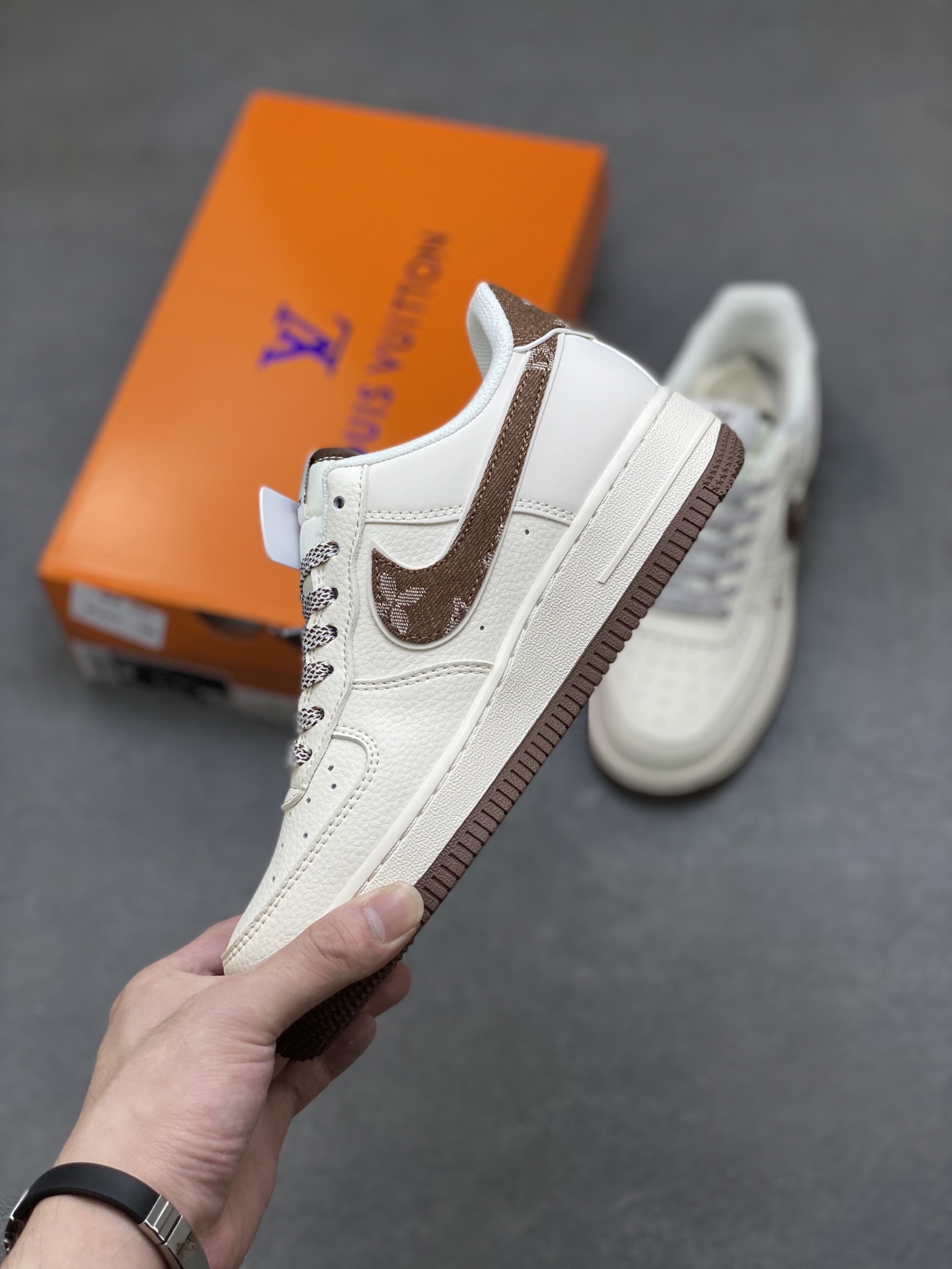 Nike Air Force 1 Low Louis Vuitton Custom Sneakers - Limited Edition 4 i1760199198522 254 0 2