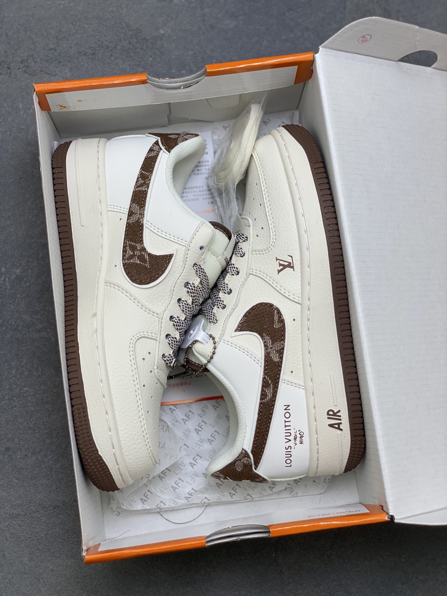 Nike Air Force 1 Low Louis Vuitton Custom Sneakers - Limited Edition 10 i1760199202754 6871 0 8