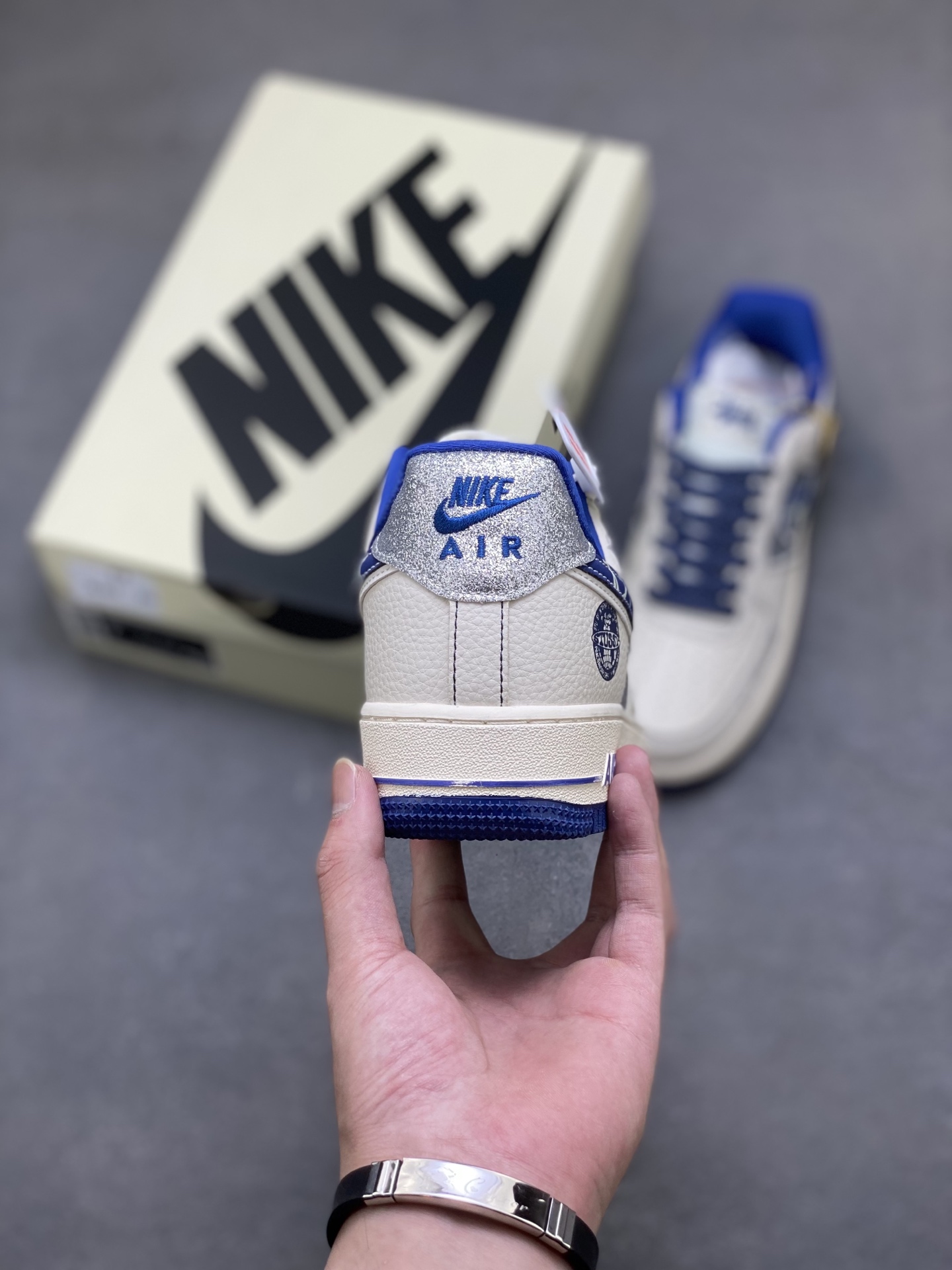 Nike Air Force 1 '07 Low White/Blue Men's Sneakers DD1982-306 Limited Edition 5 i1760199306040 1680 0 3