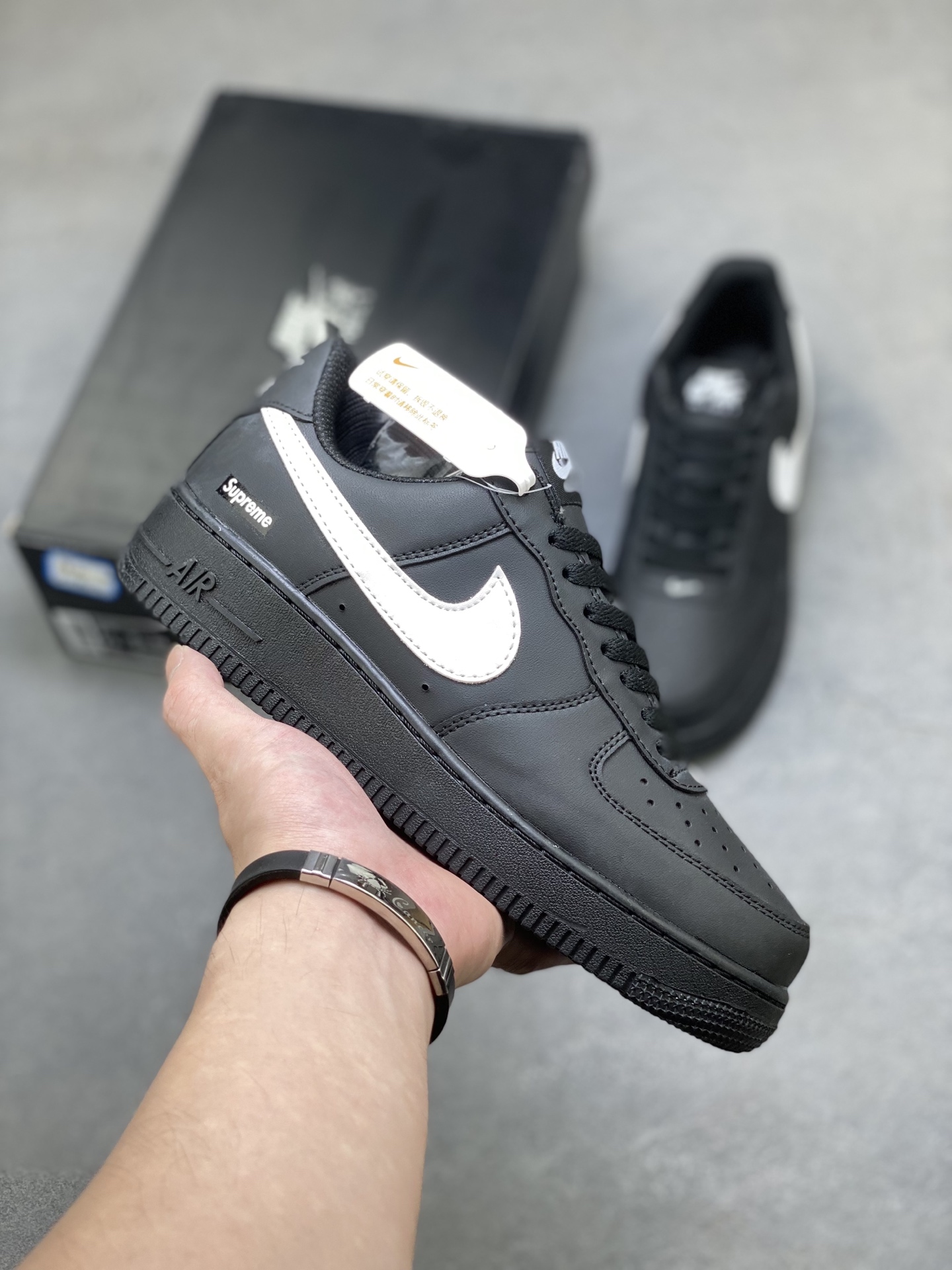 Nike Air Force 1 Low Black White - Classic Style, Supreme Comfort
