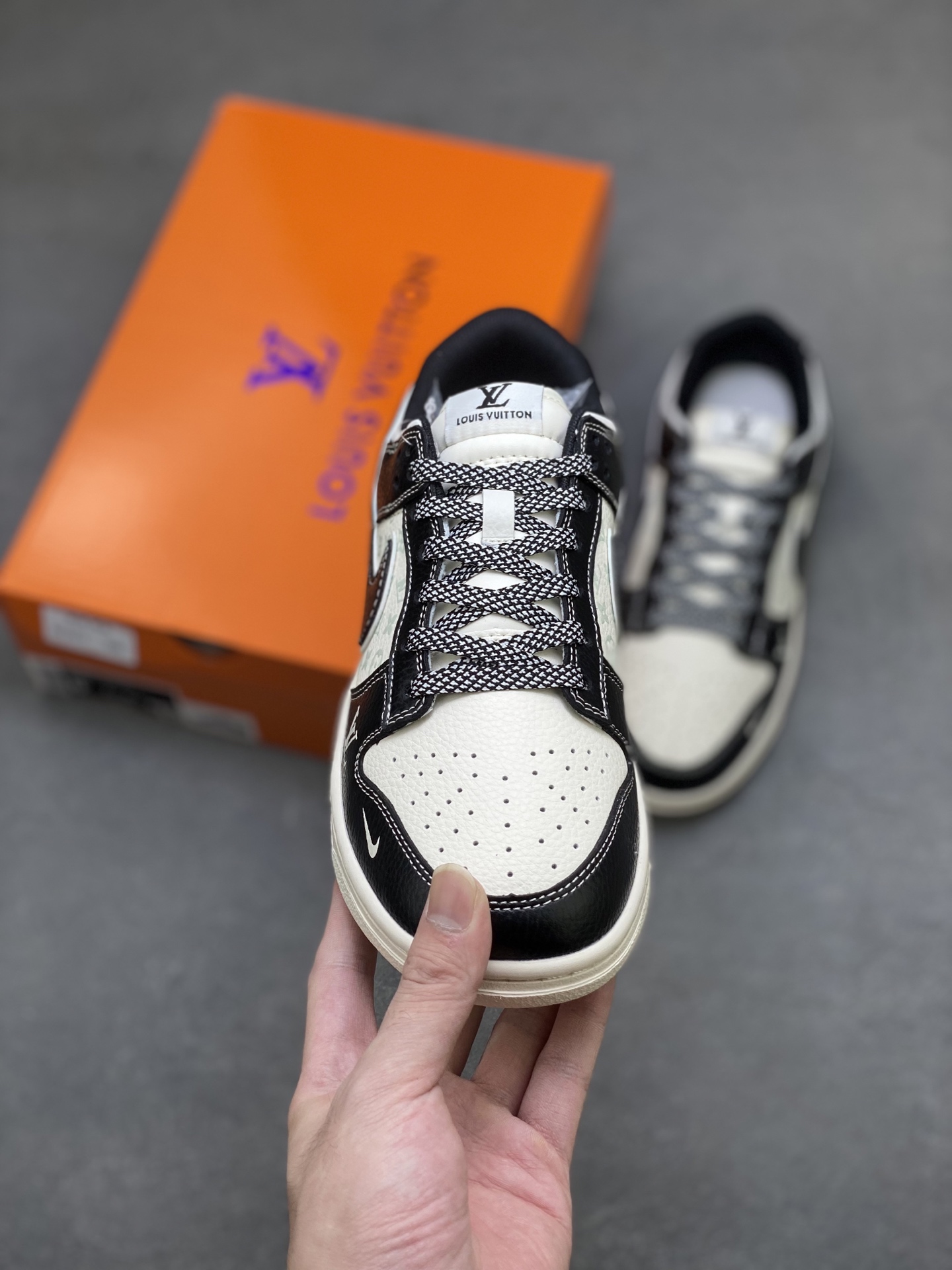 Nike SB Dunk Low Louis Vuitton Custom Casual Sneakers - Limited Edition 3 i1760285738072 5469 0 1