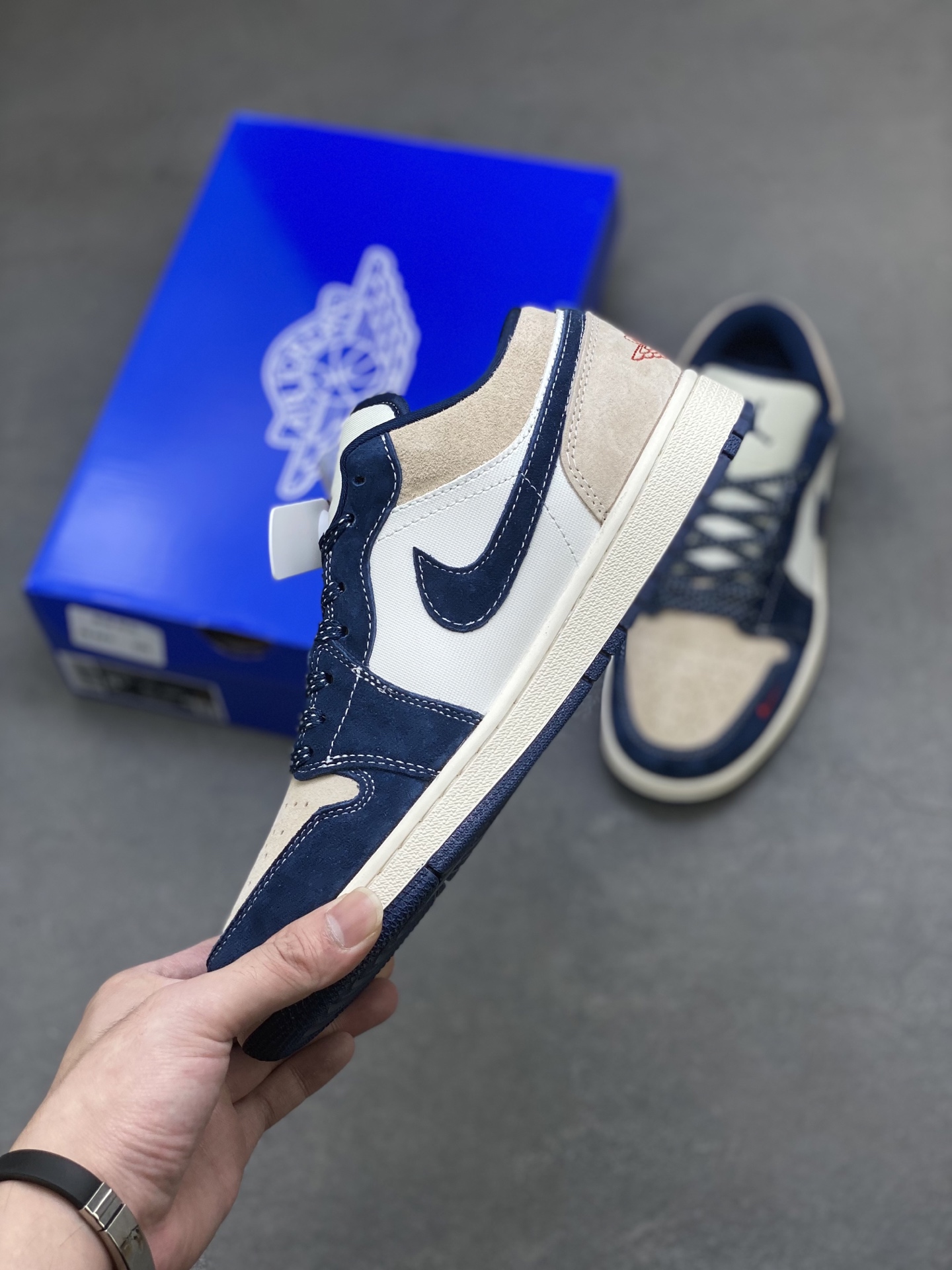 Air Jordan 1 Low x Travis Scott x Stüssy Collab - Limited Edition Sneakers 3 i1760285965405 9652 0 2