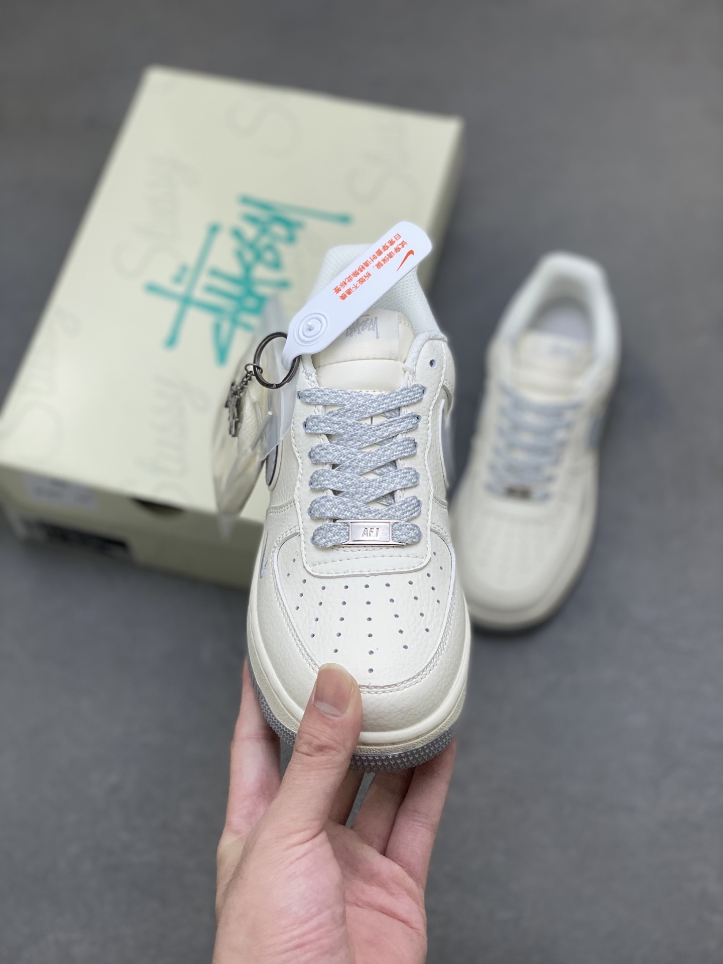 Nike Air Force 1 '07 Low x Stussy Premium Comfort Sneakers CS5288-040 3 i1760371328215 7607 0 1