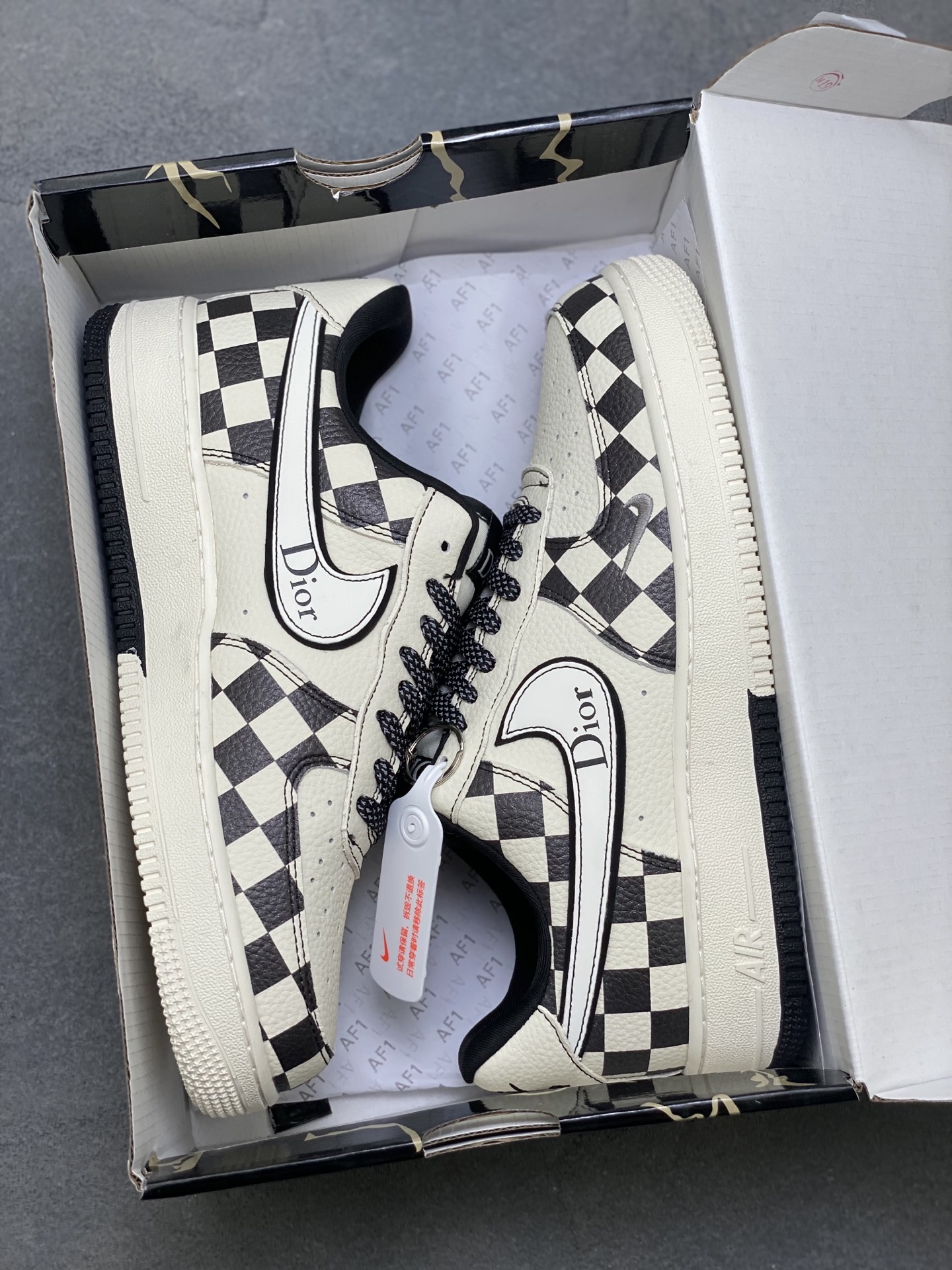 Nike Air Force 1 '07 Low Dior Custom Sneakers - Limited Edition 10 i1760371416128 7798 0 8