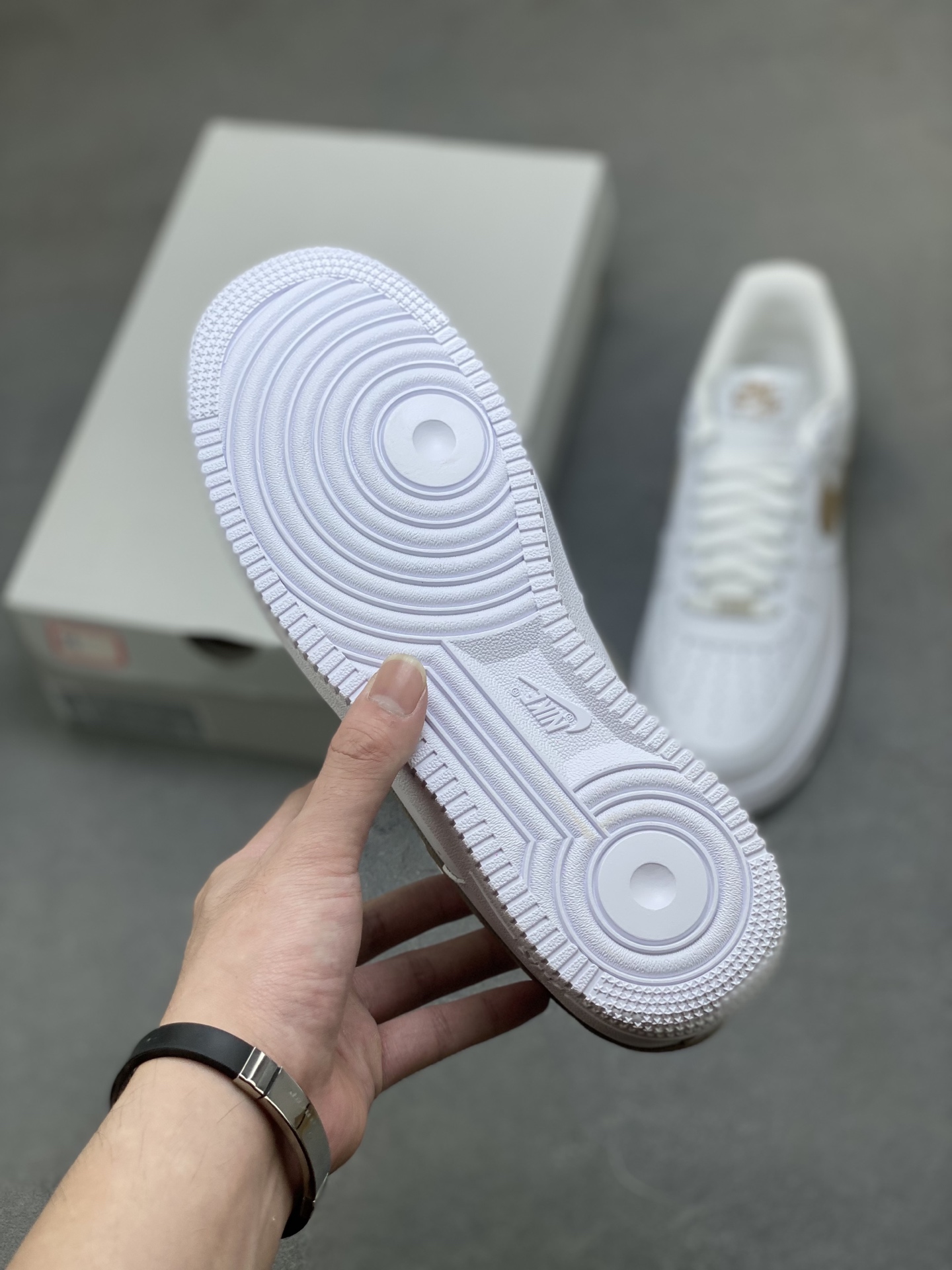 Nike Air Force 1 '07 Low White/Tan Casual Shoes FJ4146-120 - Limited Edition 7 i1760371510357 6181 0 5