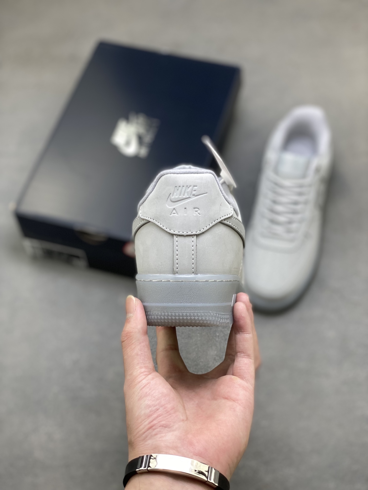 Nike Air Force 1 '07 Low Grey Sneakers - Limited Edition, Premium Comfort 5 i1760371582326 4710 0 3