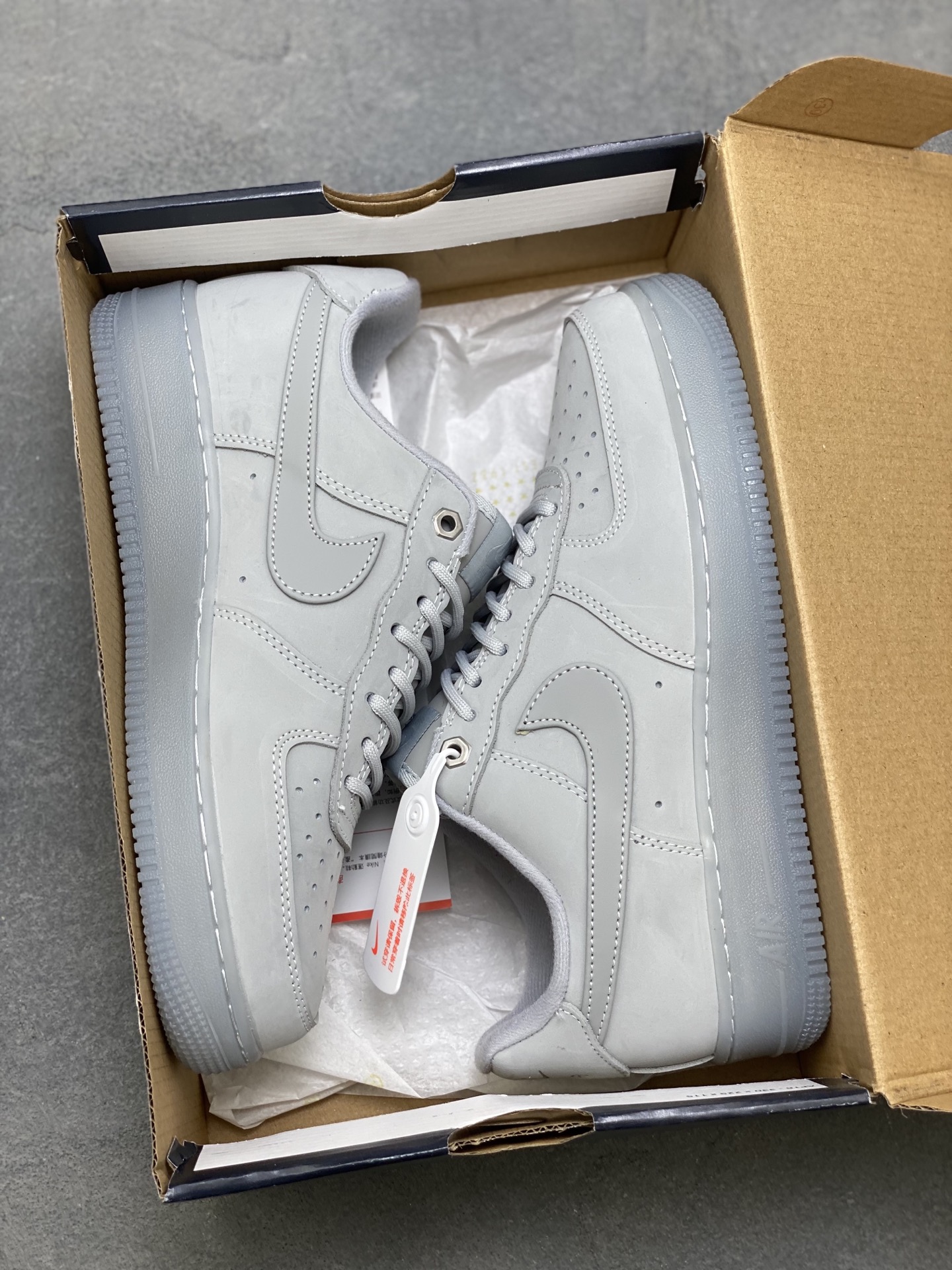 Nike Air Force 1 '07 Low Grey Sneakers - Limited Edition, Premium Comfort 10 i1760371583219 5332 0 8