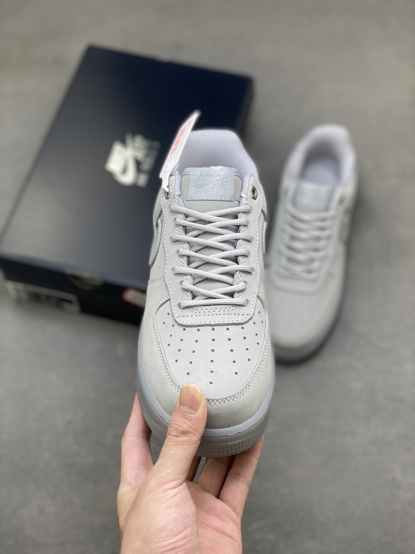 Nike Air Force 1 '07 Low Grey Sneakers - Limited Edition, Premium Comfort 3 i1760371585854 2942 0 1