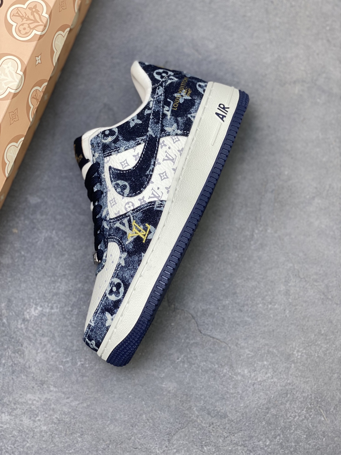 Nike Air Force 1 '07 Low Louis Vuitton Custom Sneakers - Limited Edition 8 i1760644721145 3406 0 6