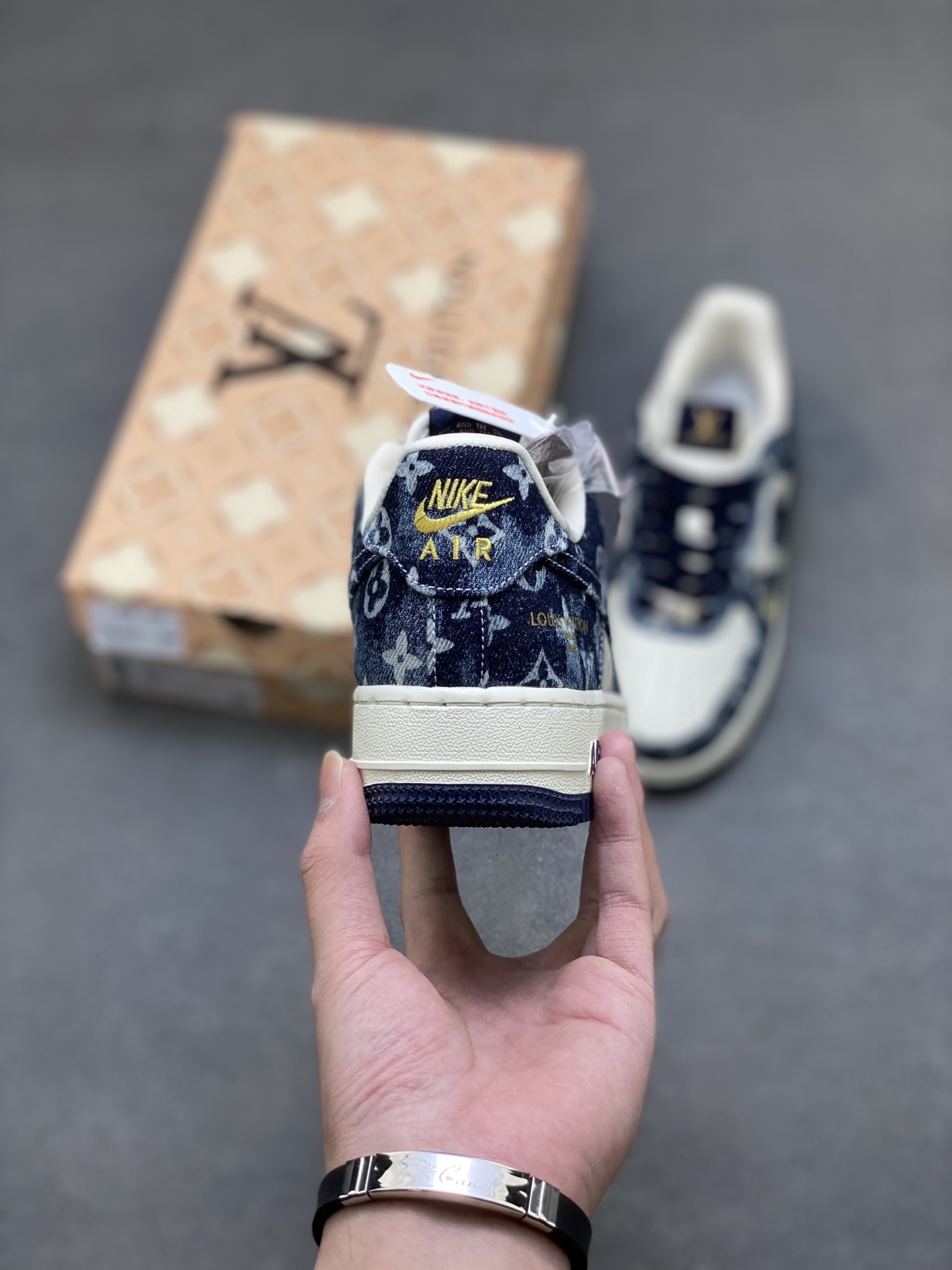 Nike Air Force 1 '07 Low Louis Vuitton Custom Sneakers - Limited Edition 5 i1760644721457 1604 0 3