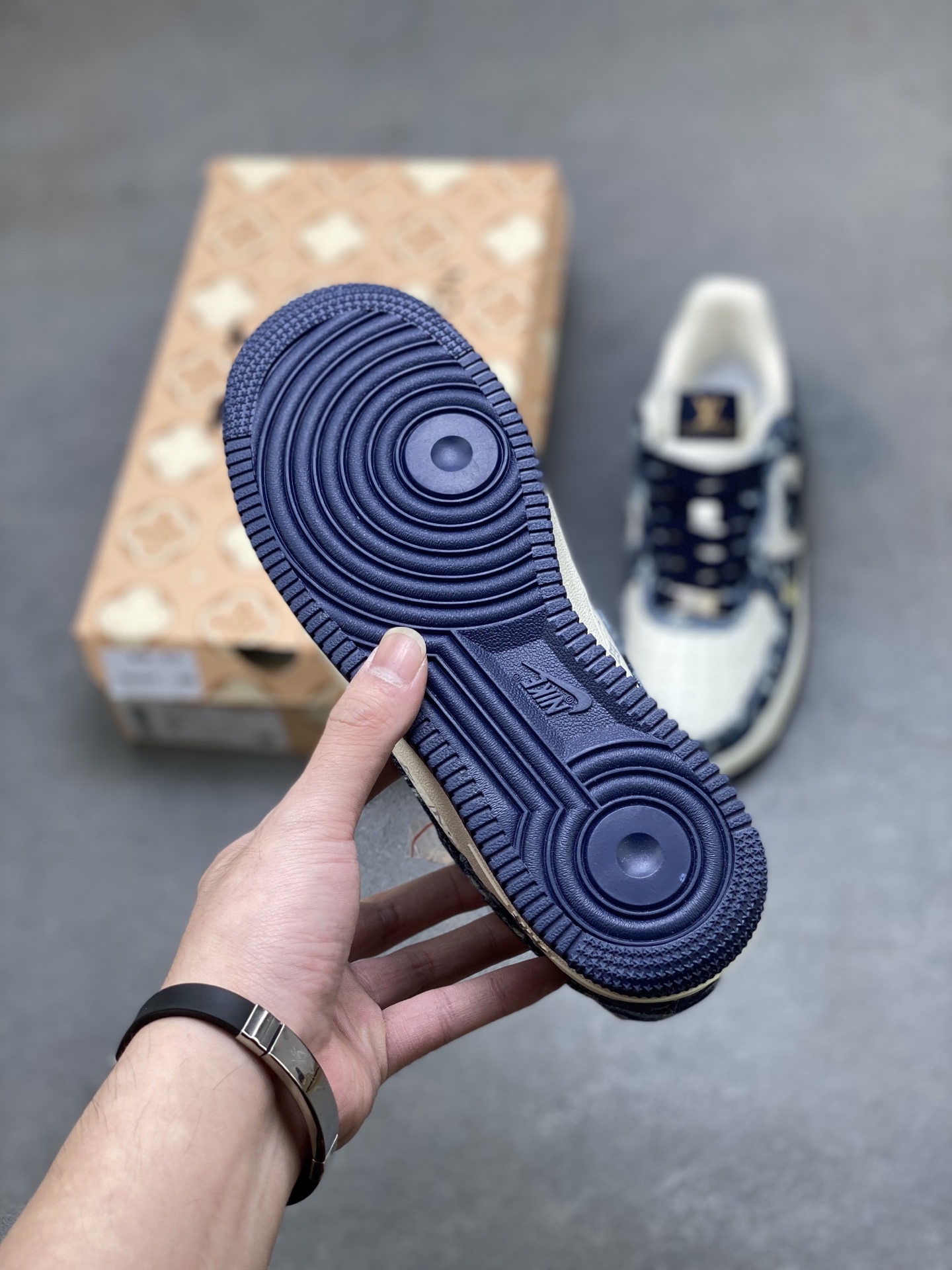 Nike Air Force 1 '07 Low Louis Vuitton Custom Sneakers - Limited Edition 7 i1760644731184 3009 0 5