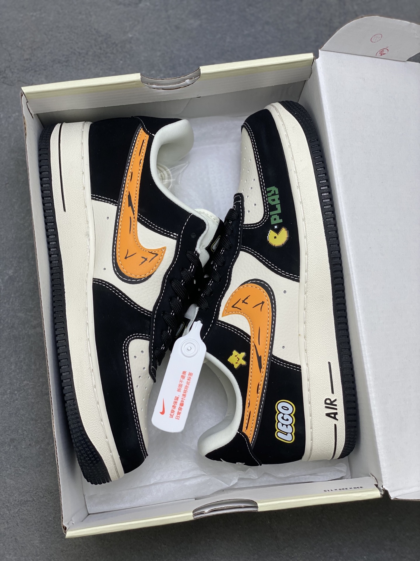 Nike Air Force 1 '07 Low Black White Custom Sneakers - Limited Edition 10 i1760644813800 4563 0 8